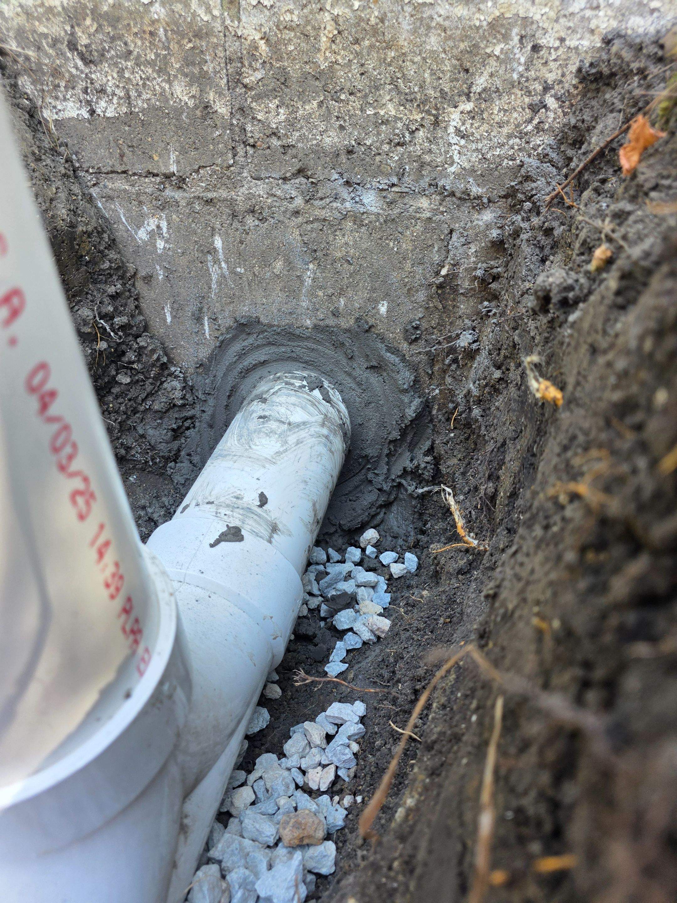 Sewer Line Repair, Camera Inspection & Collector Hub Rebuild by Allied Water Services