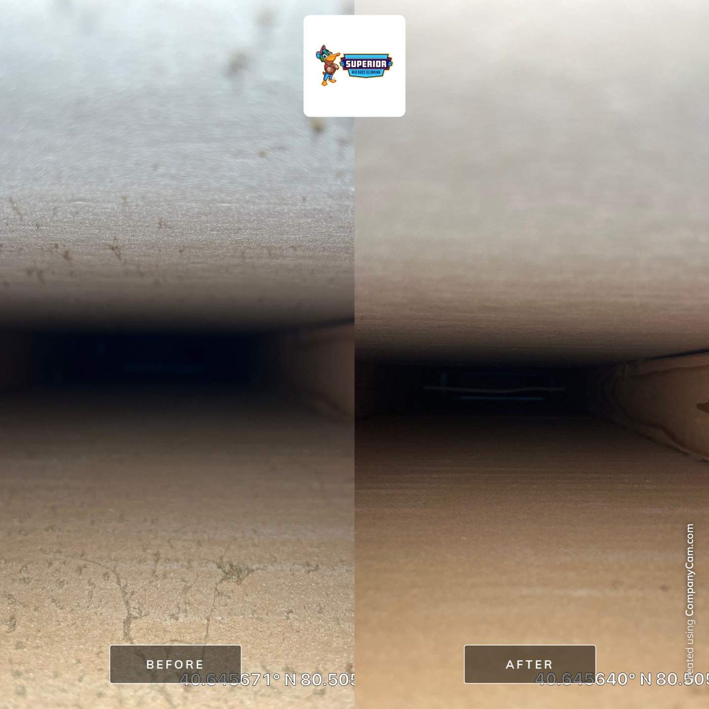 Air Duct Cleaning With a Vacuum Truck in Midland, PA by Superior Air Duct Cleaning