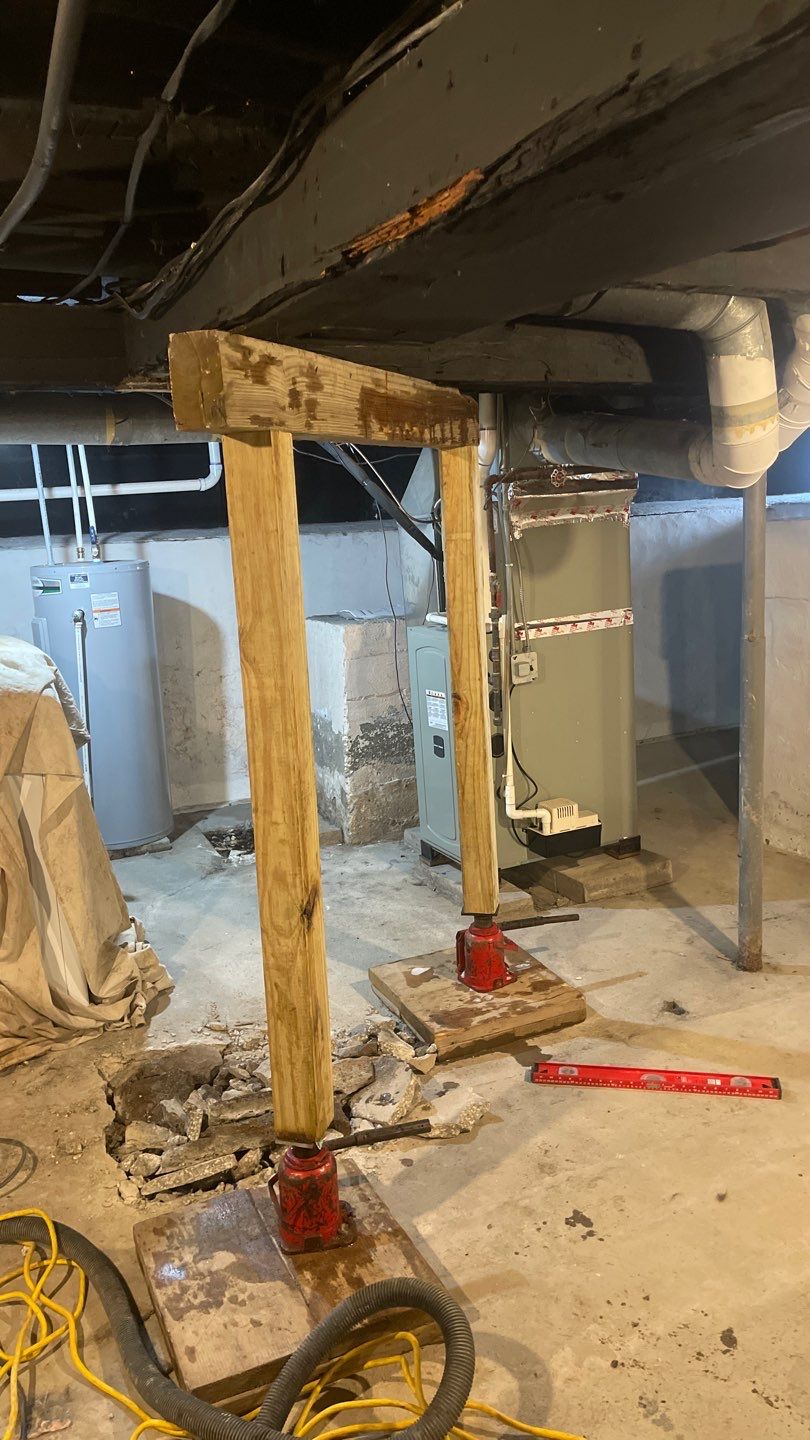 Basement Structural Carpentry by Toledo Basement Repair