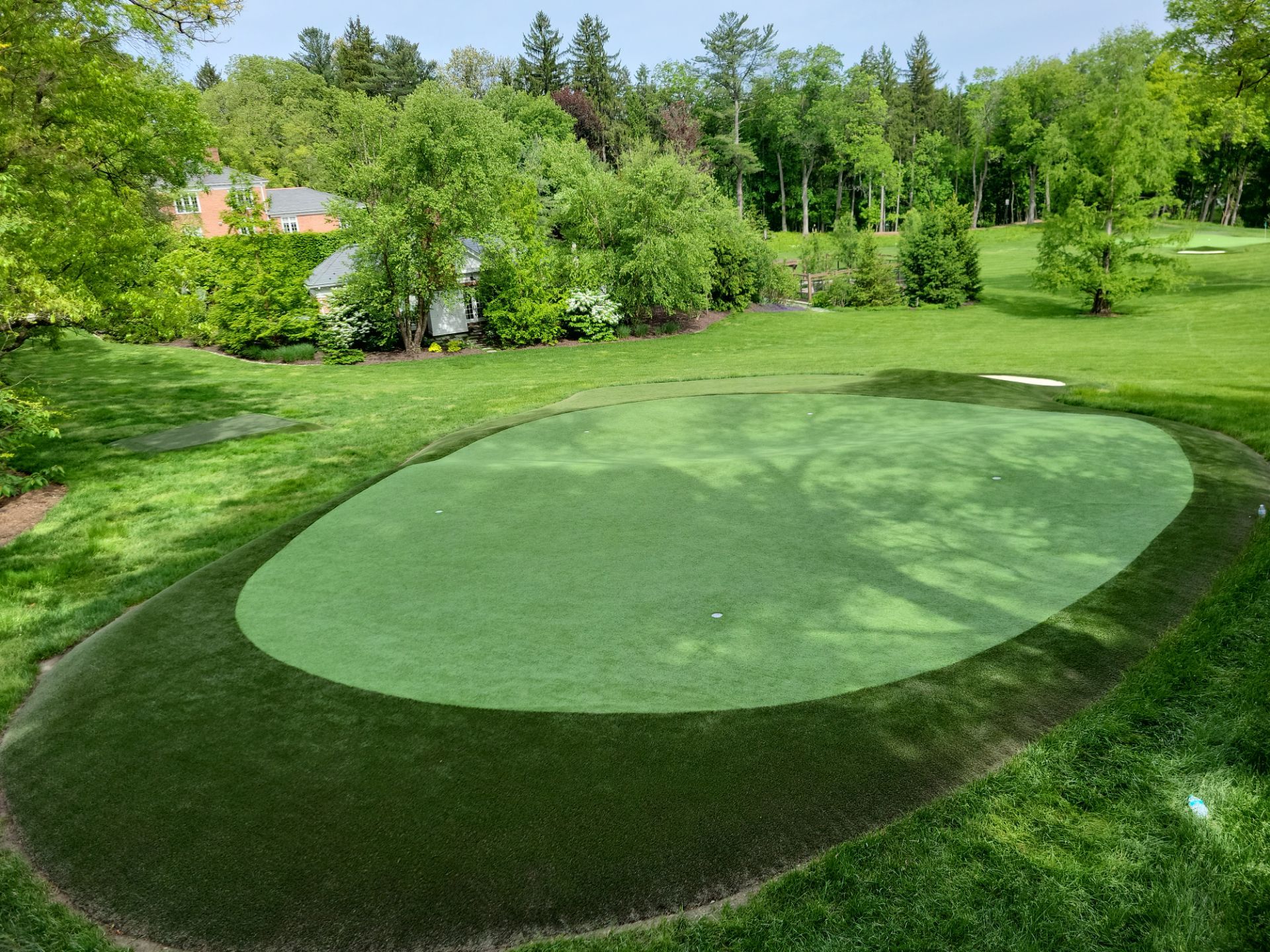 Backyard Par 3 course in Chagrin Falls, OH by Southwest Greens Midwest