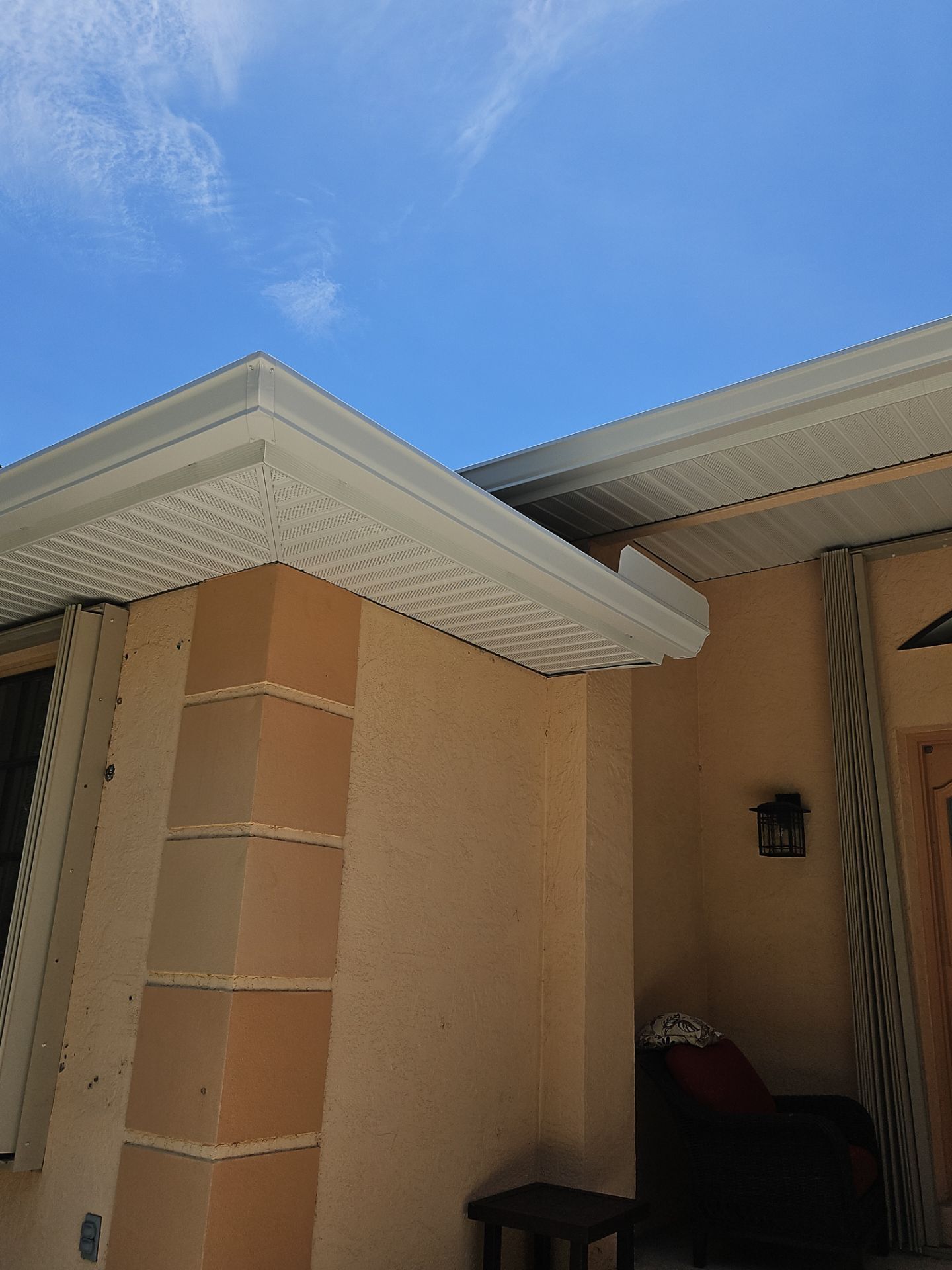 Gutter & Soffit Project in Englewood, FL by Gutter Professors