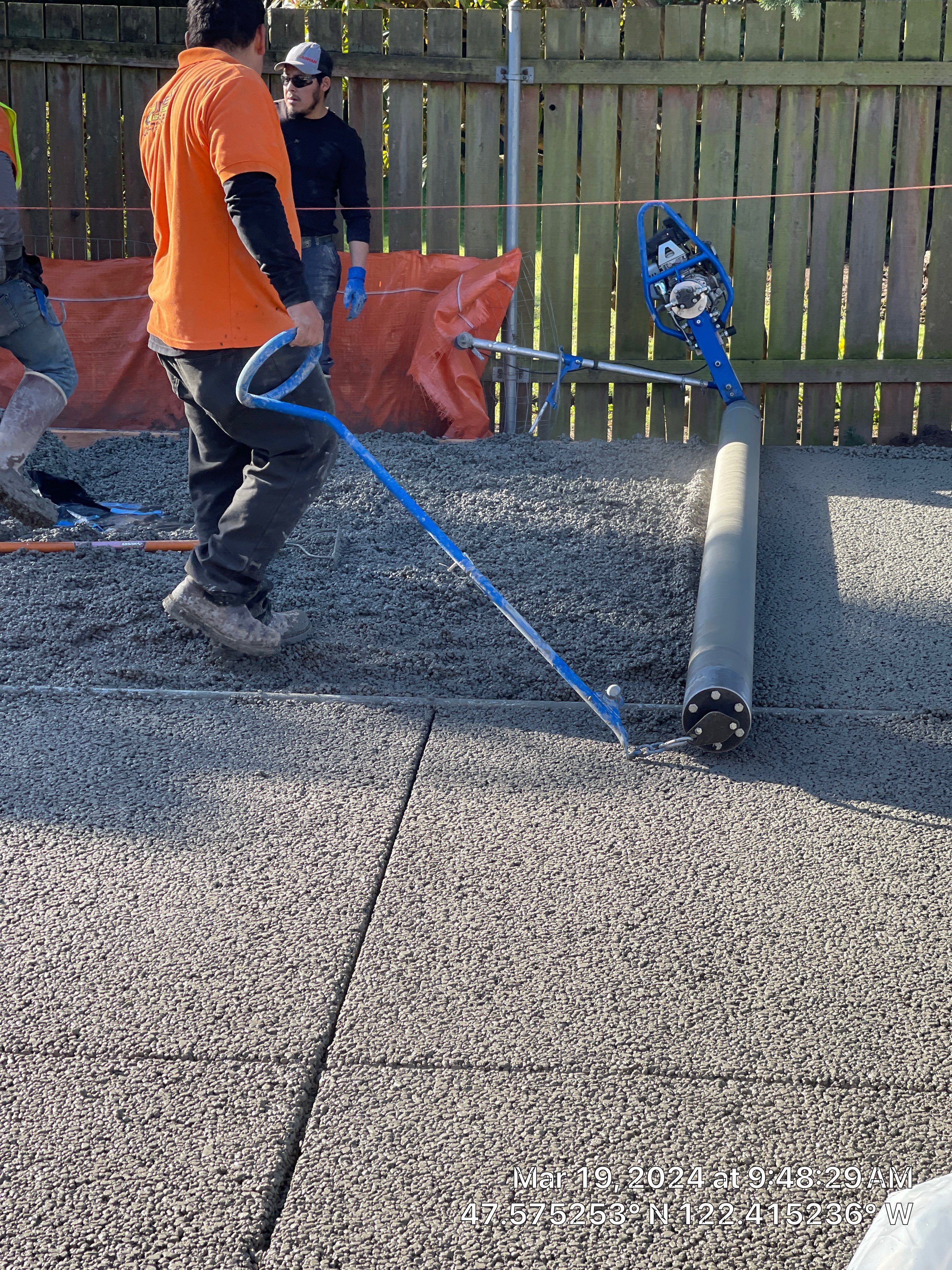 Ron | Pervious Concrete Driveway  by Jireh Asphalt & Concrete Inc 