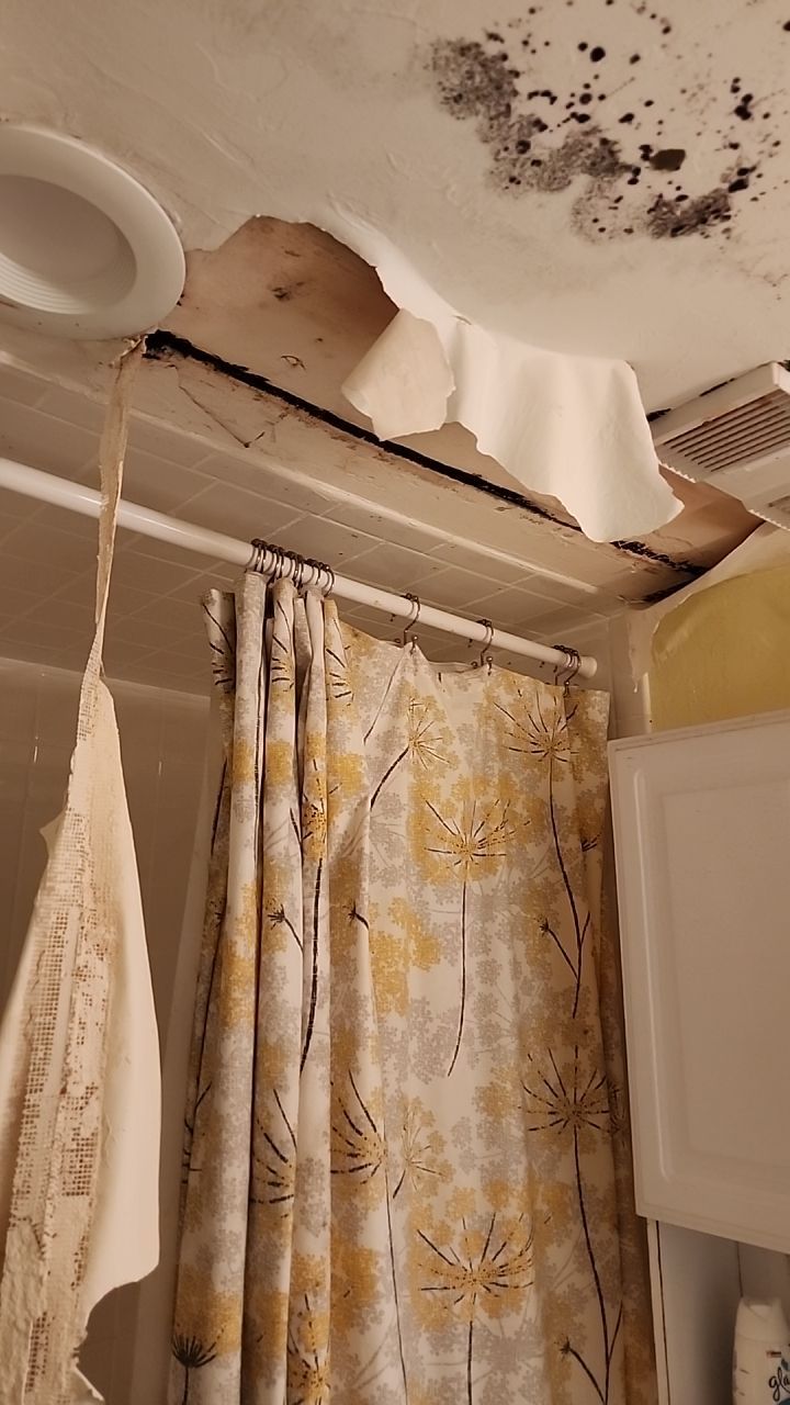 Damage caused from leaking water hea  er by Building performance Solutions LLC