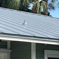 24ga 1" Nail-Strip Dove Gray by Total Roofing System The Metal Roof Experts