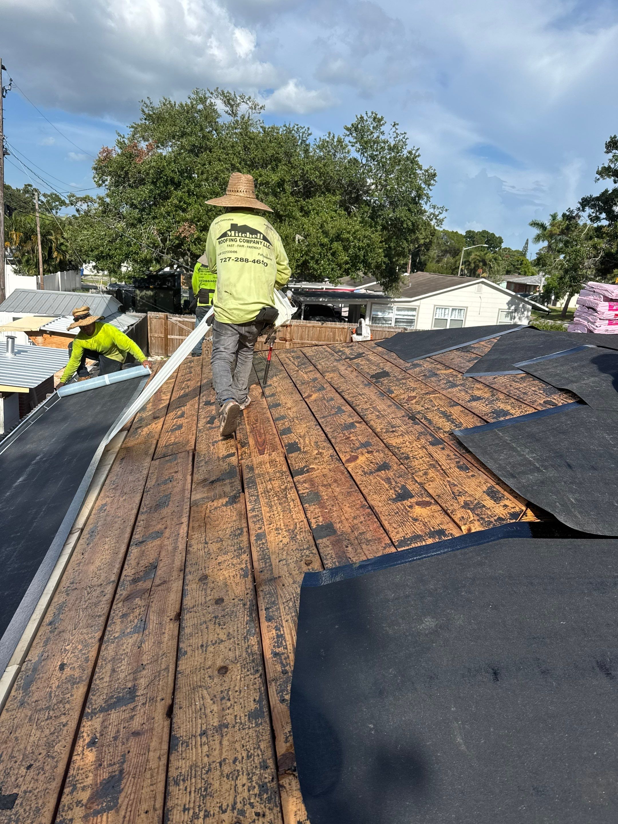 Project in St. Petersburg 33703 by Mitchell Roofing Company LLC 