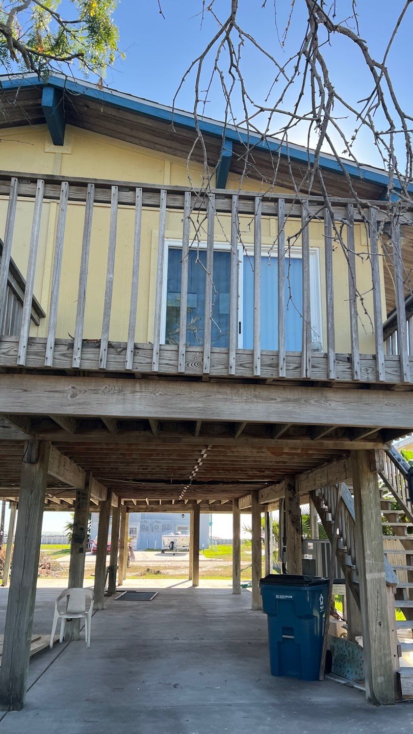 Beach house Remodel by Bayfront Roofing and Construction