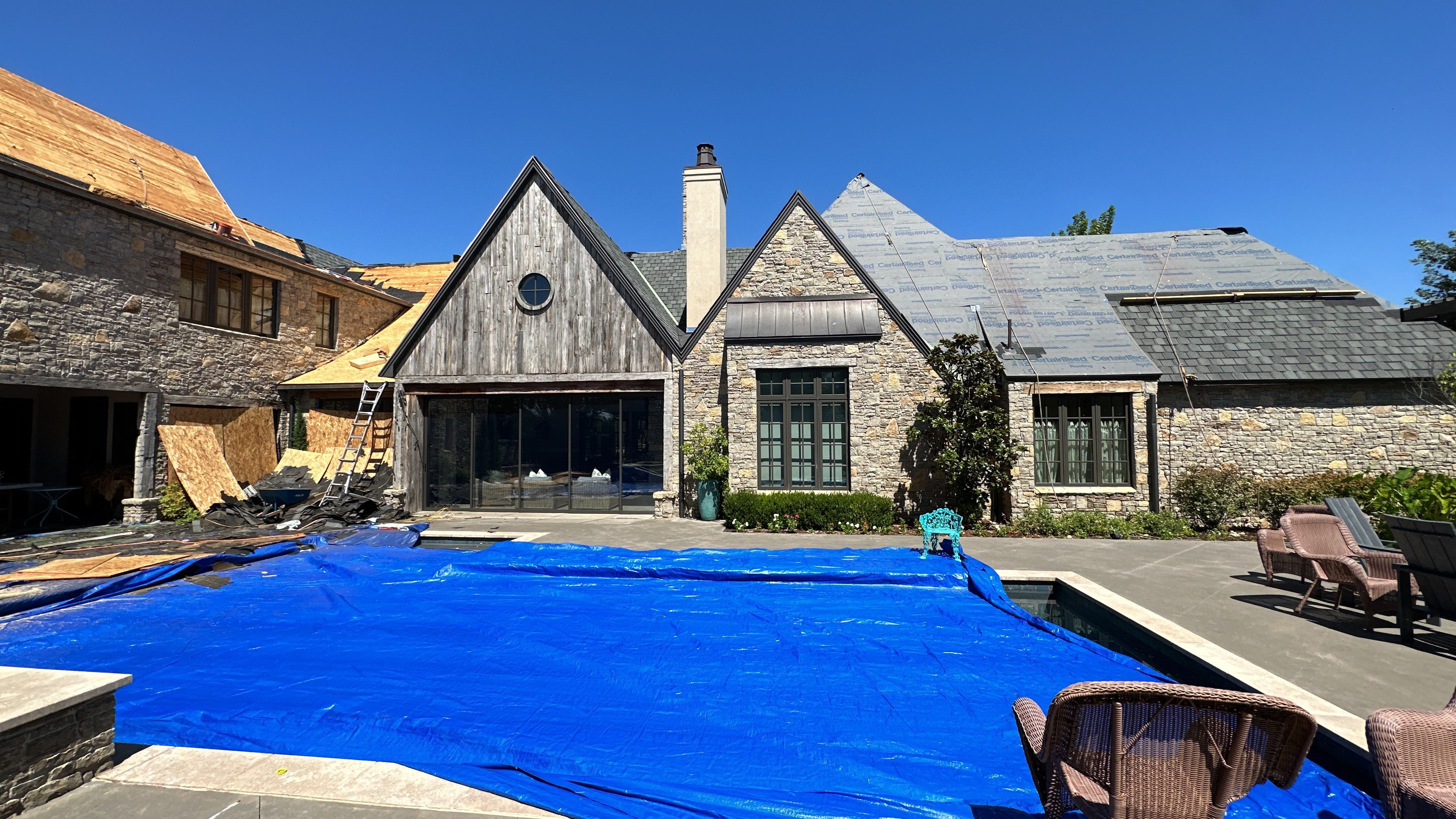 Reroof using Certainteed Belmont IR by Castillo Roofing