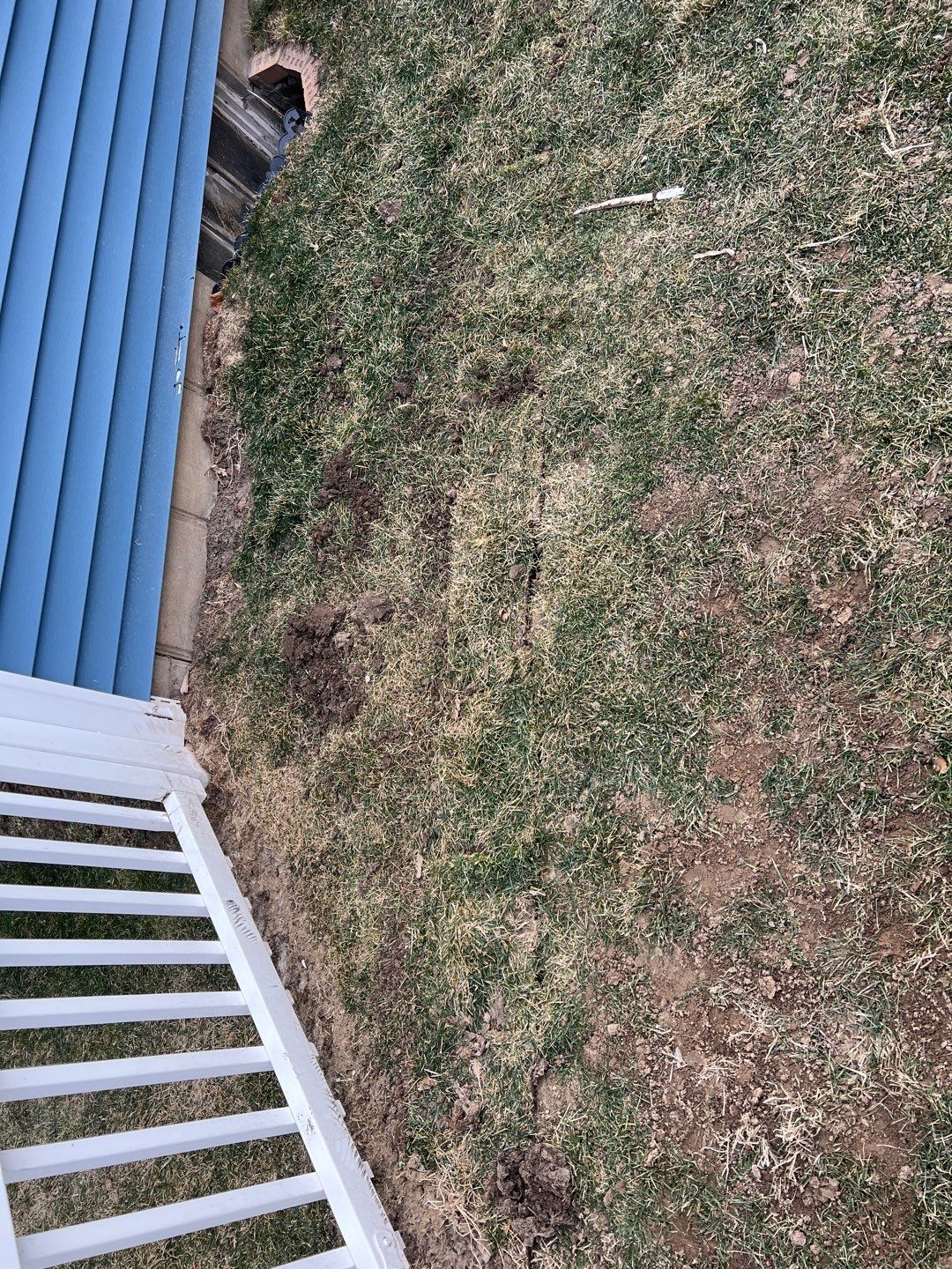 Bowing Wall using Fortress Invisibeams  by ACE Waterproofing & Basement Solutions