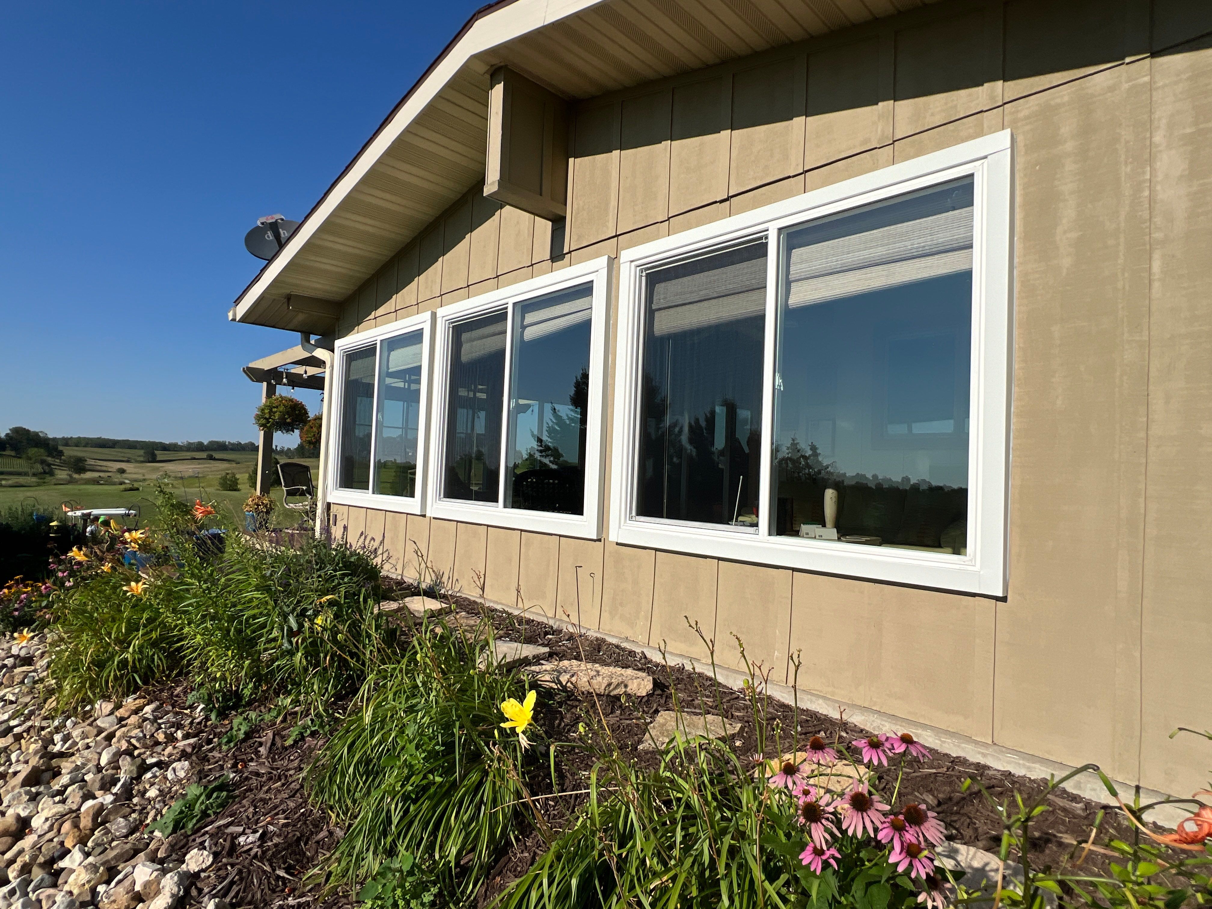 Window installation by United Windows and Siding LLC