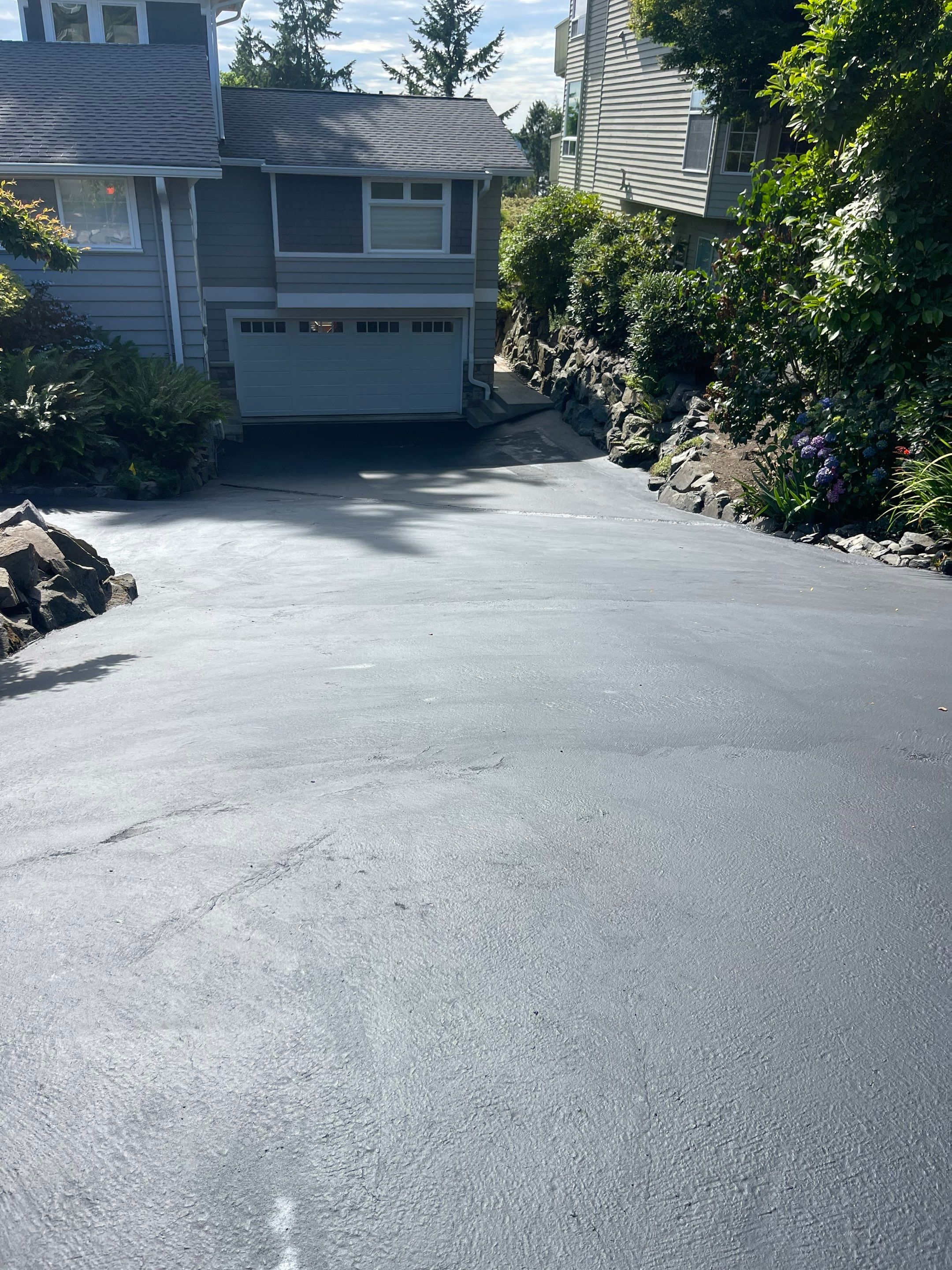Sealcoat & Crack Fill Driveway Repair | Mukilteo  by Jireh Asphalt & Concrete Inc 