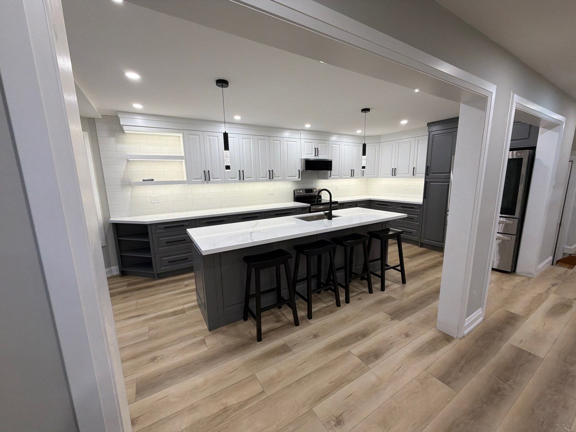 Bowmanville Main Floor Reno by Cornerstone Construction