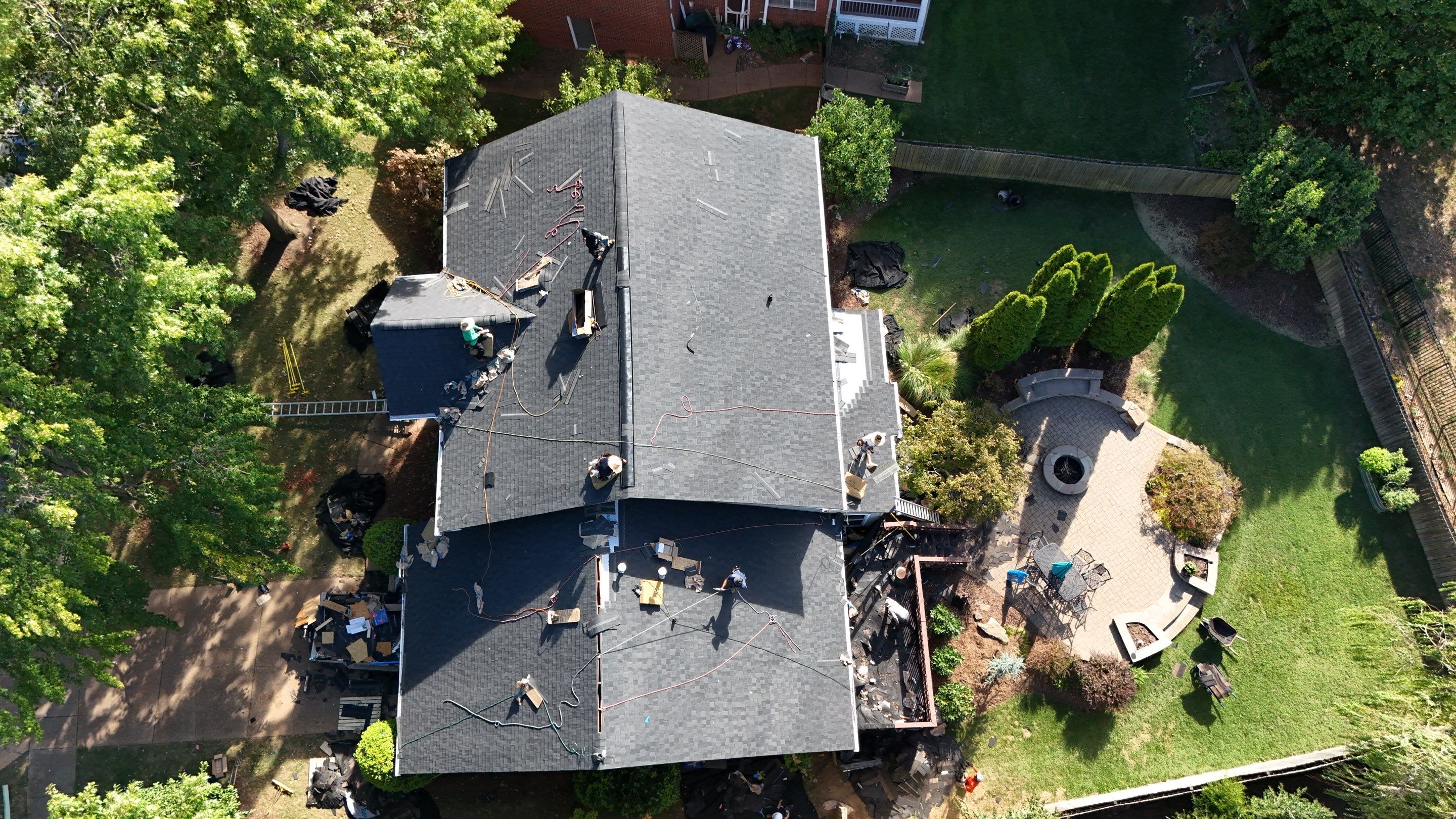 Charcoal Black Re-Roof by Royal House LLC