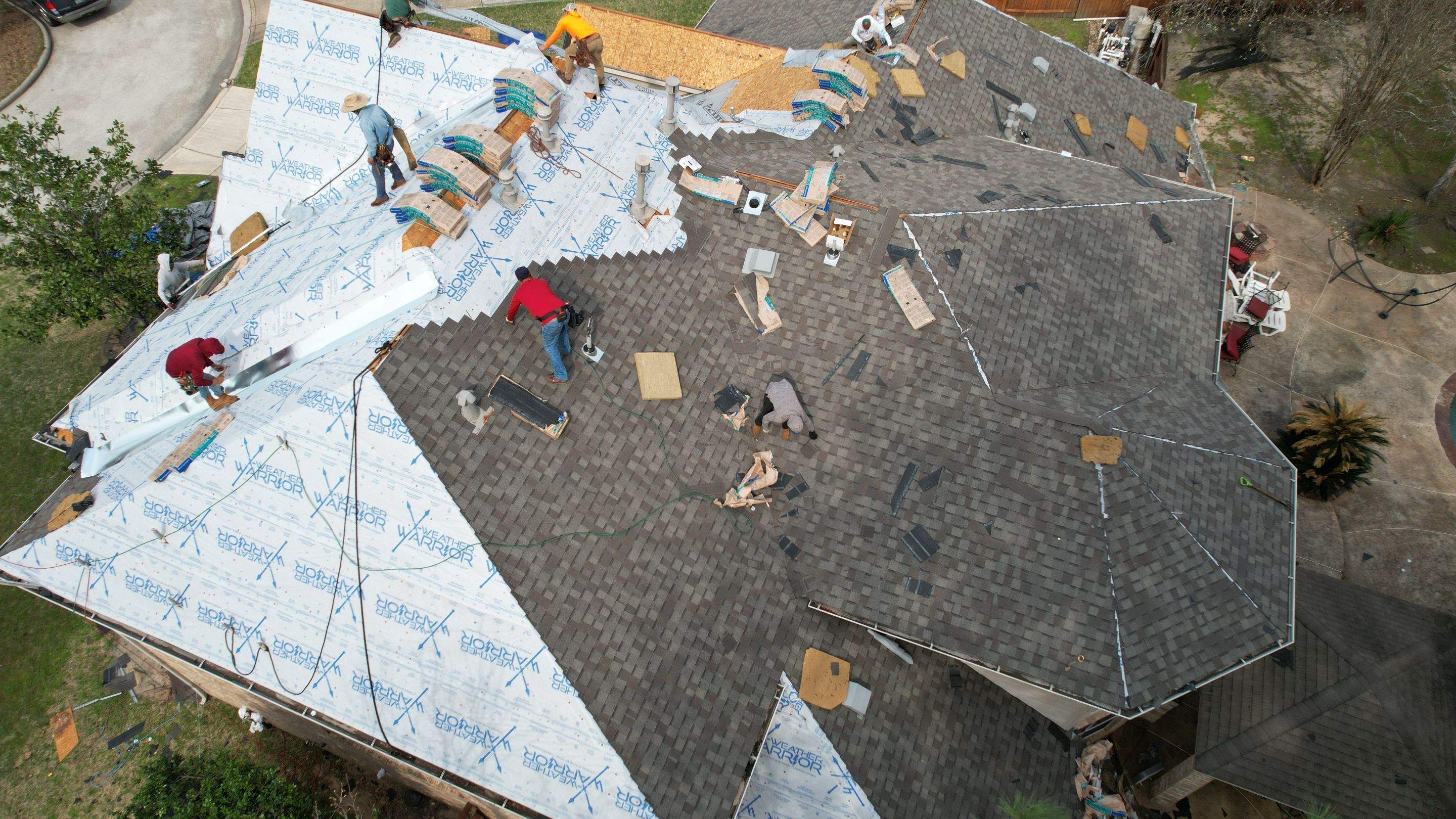 Two-Story Estate Roof Replacement — Spring, TX by PL Roofing & SB Roofing, LLC.