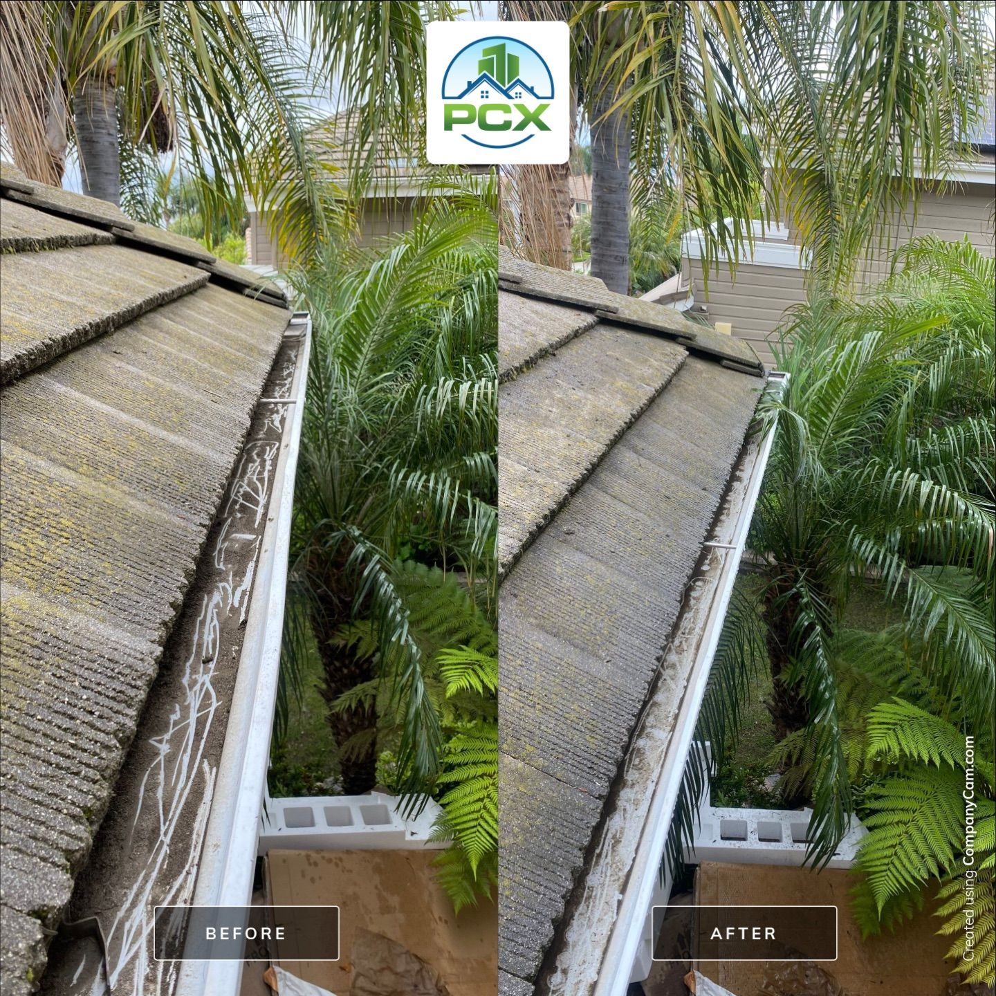 Gutter flush and window cleaning by Property Cleaning Experts, LLC