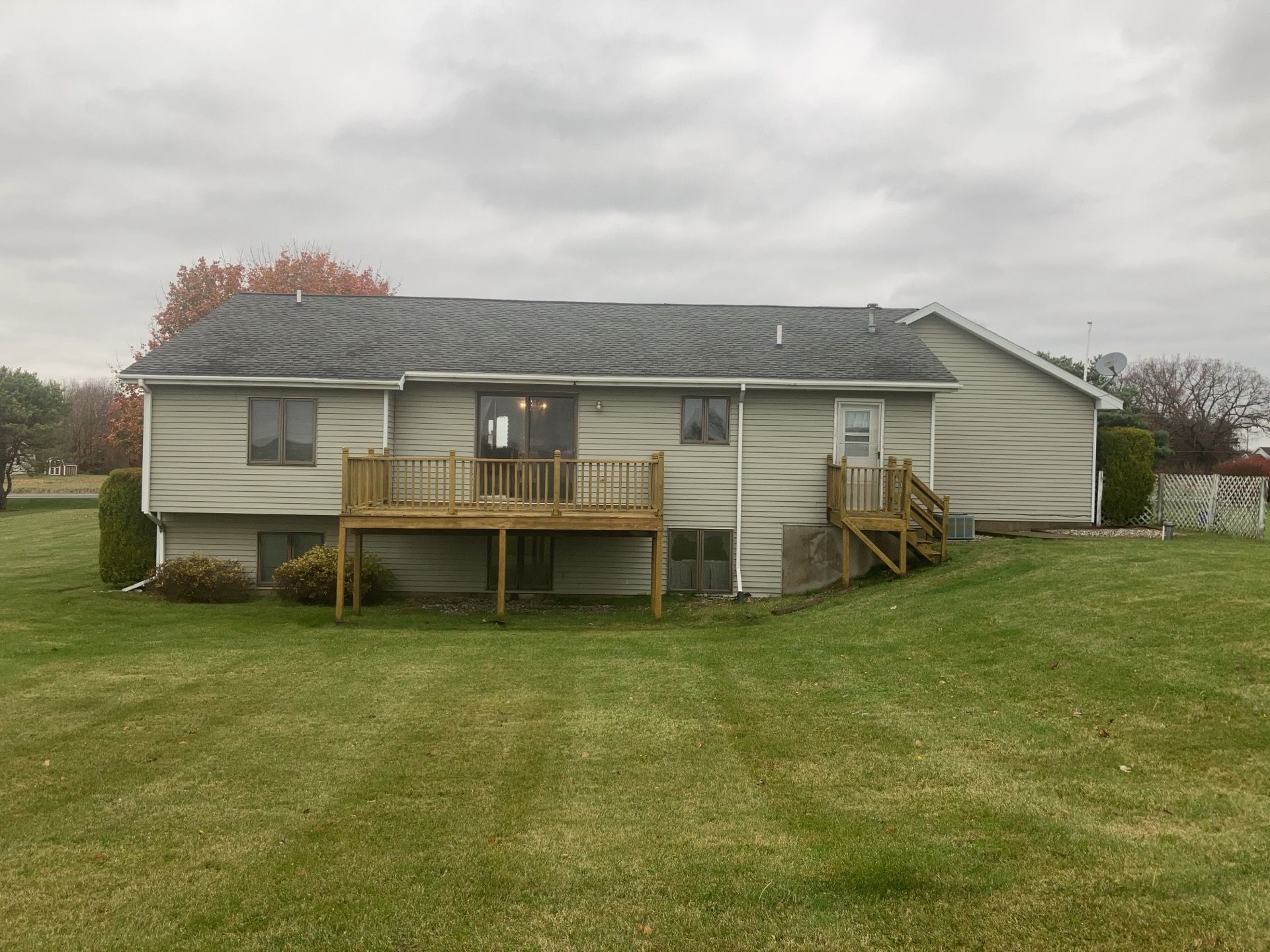 Deck Installation using Treated Lumber by Avalon Roofing and Exteriors