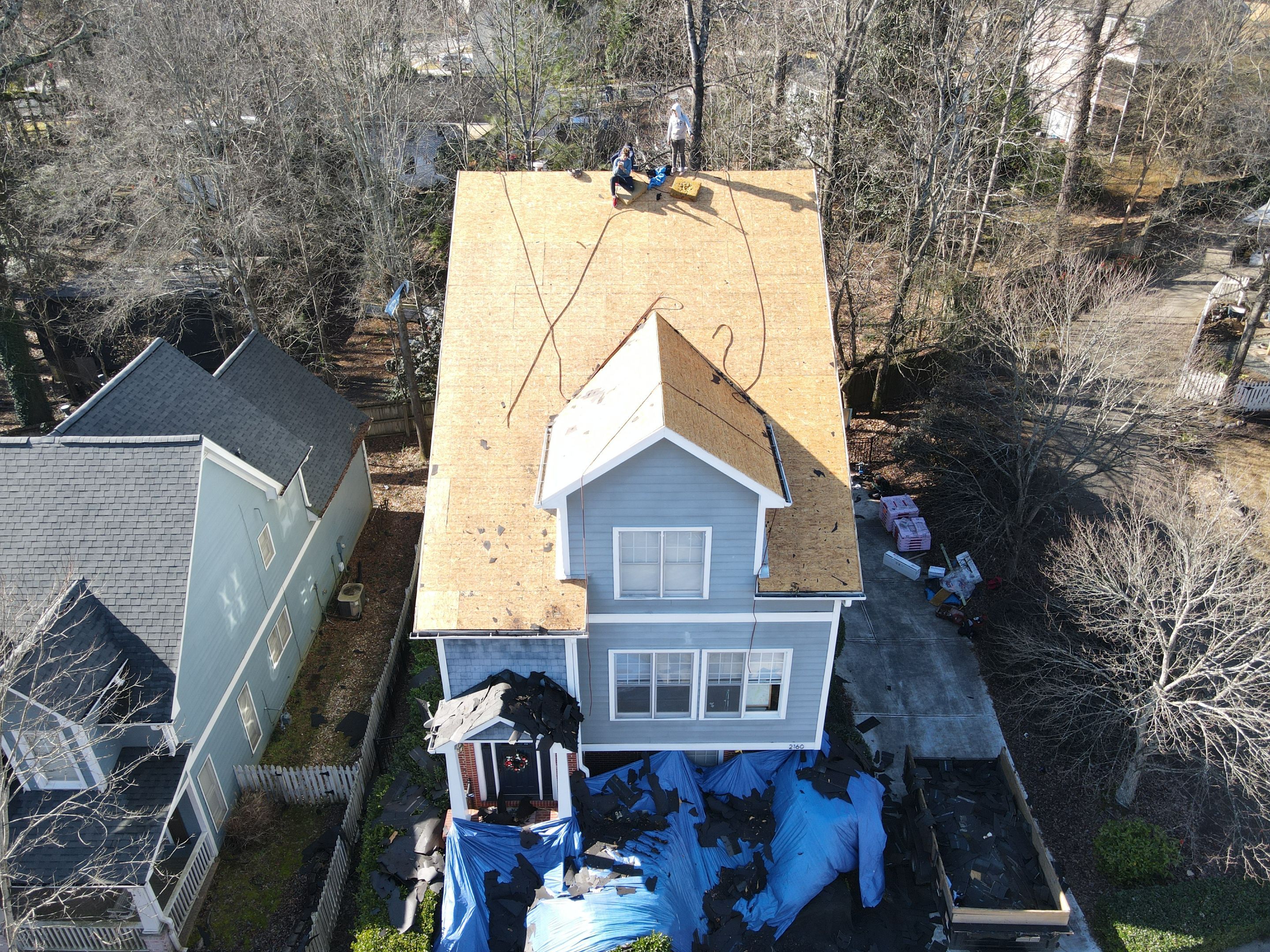Residential Roofing Installation using Owens Corning by Inspector Roofing and Restoration