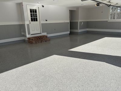 Large Garage using Penntek Industrial Coatings