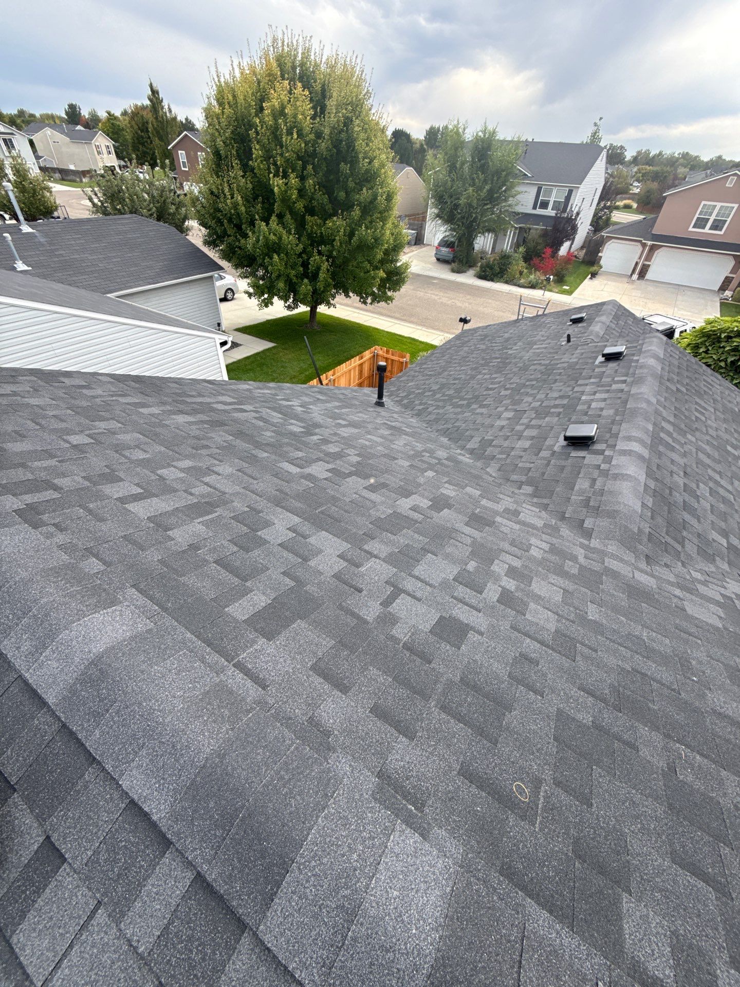 Middleton Residential Roof Replacement With Gray Architectural Asphalt Shingles by Olive Roofing