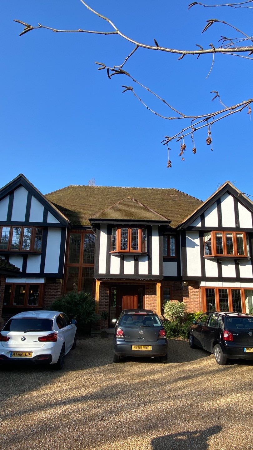 Roof Clean - Moss Removal using Honda 15lpm Low Pressure Washing Machine by Ges Exterior Cleaning ltd