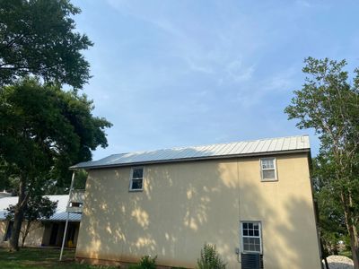 Metal roof clean & coating