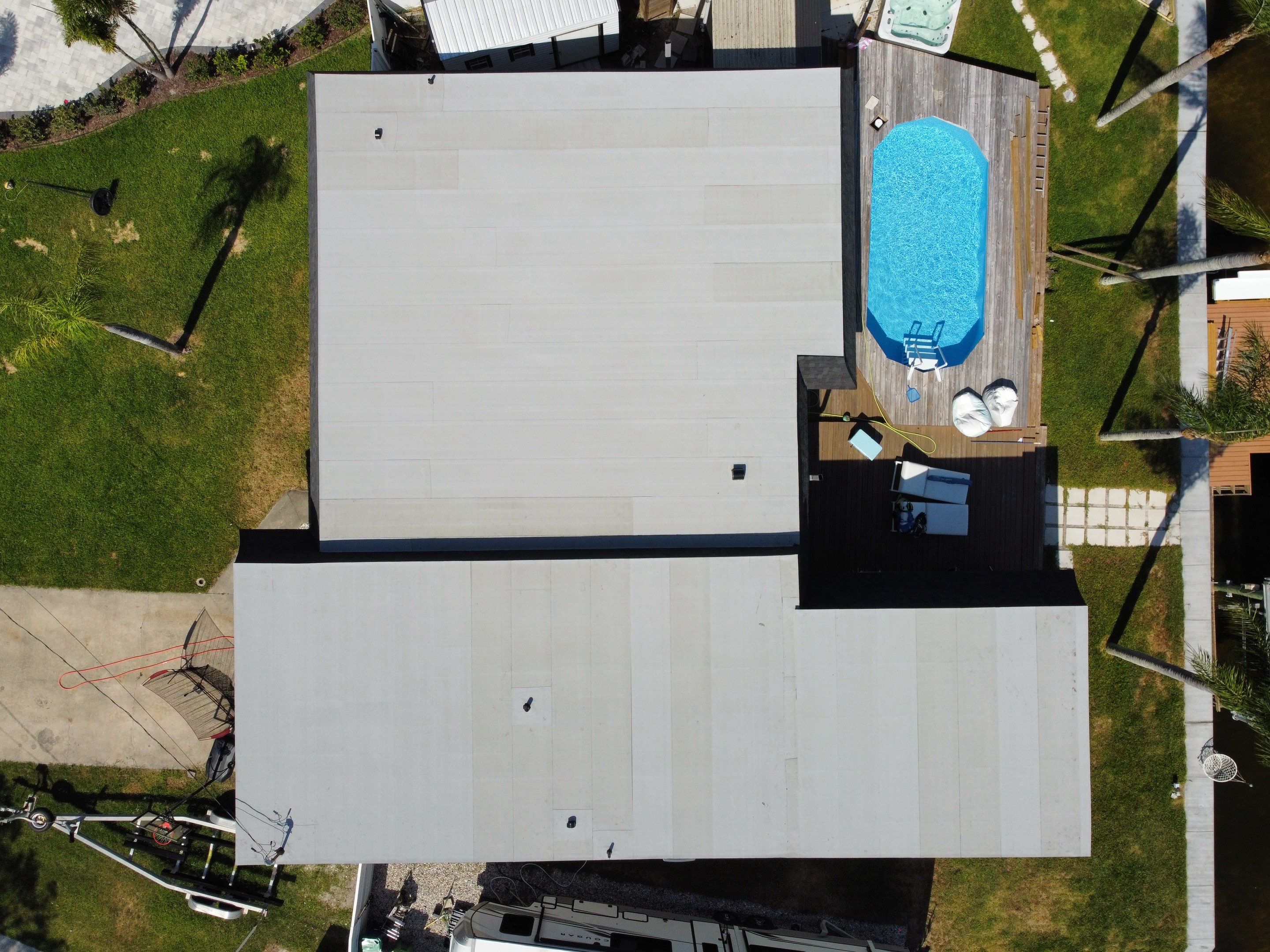 Roof Replacement in Palm Harbor, FL. by Steadfast Roofing