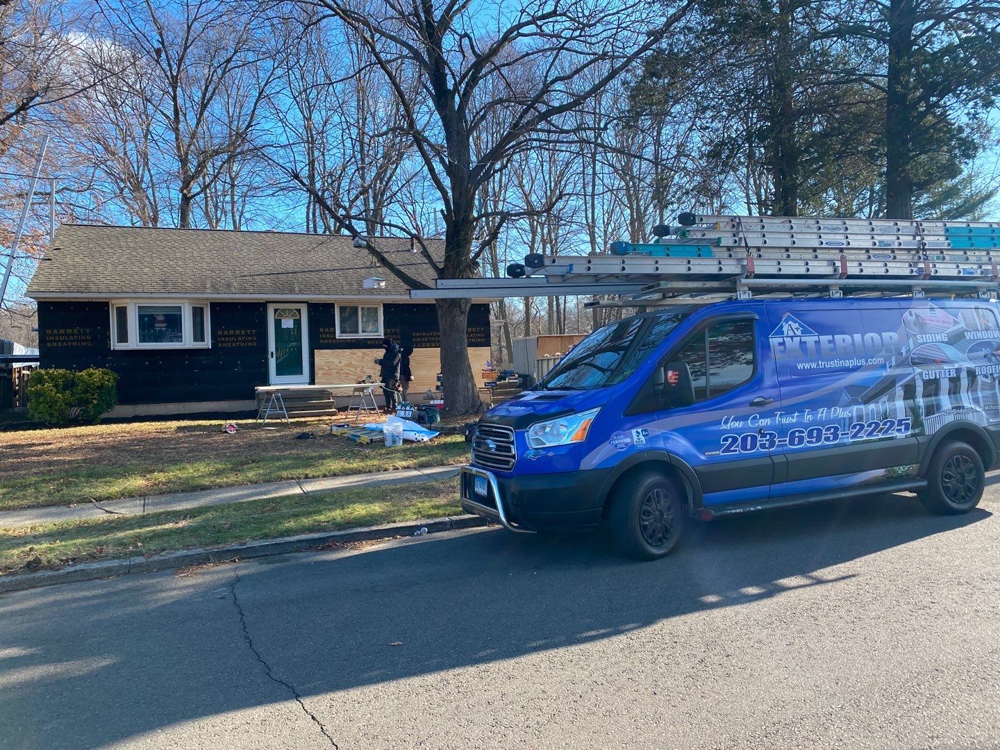 Siding Installation using Certainteed Mainstreet Forest Green by A Plus Exterior