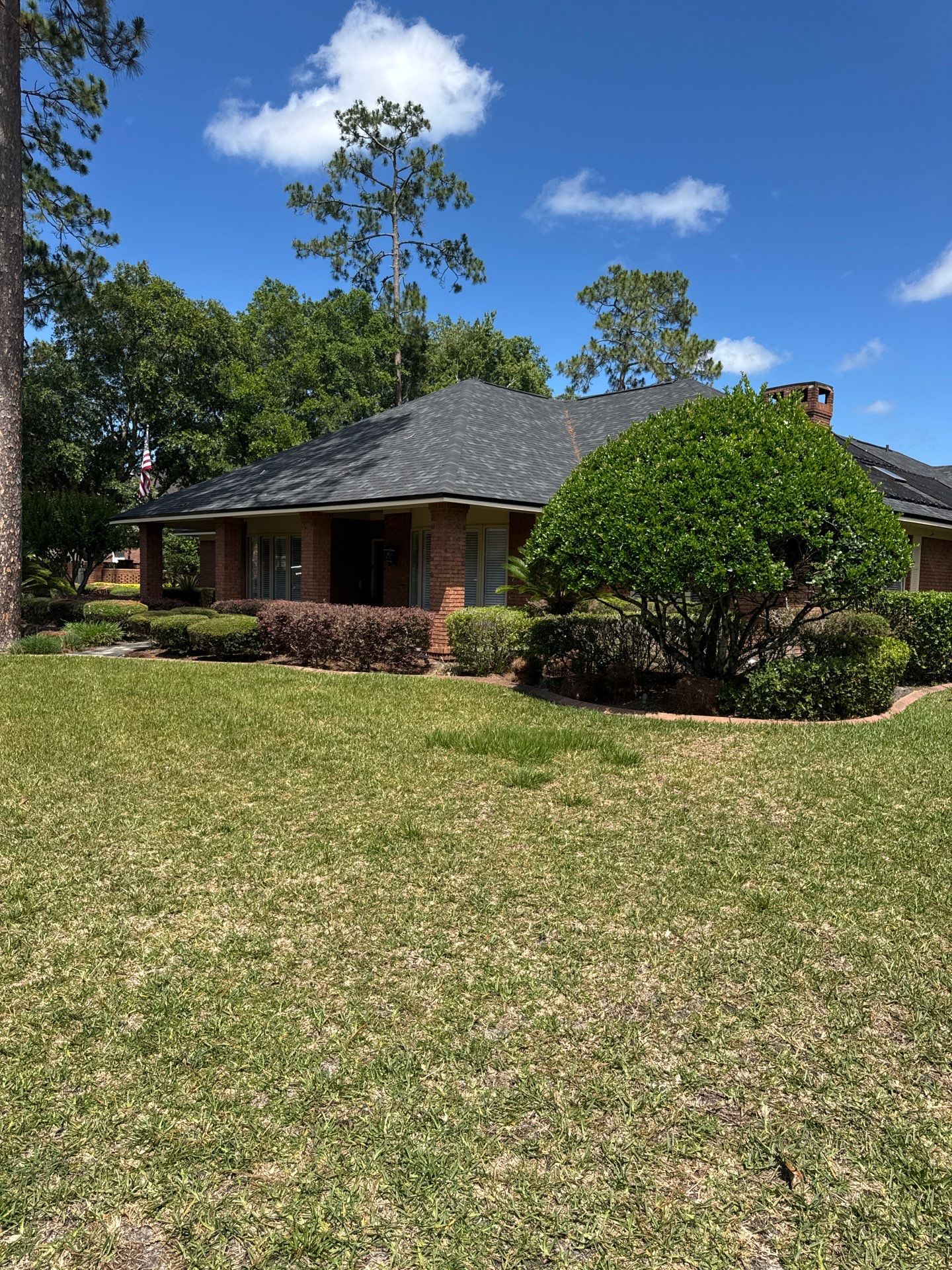 Deerwood Resident | Pine Straw Install by ProGreen Services
