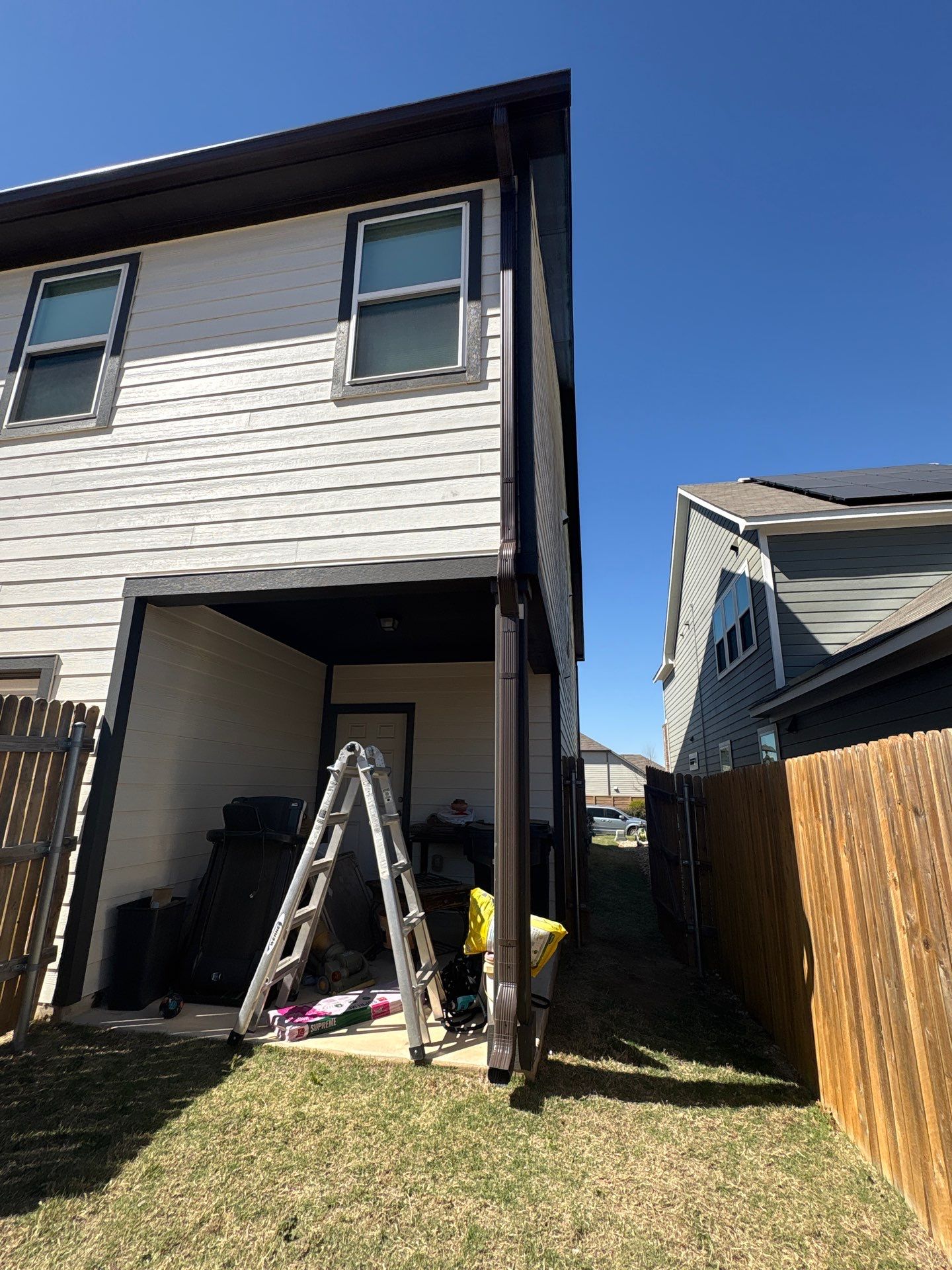 Roof Replacement & Seamless Gutters in Leander, TX by Kstylez Roofing & Construction
