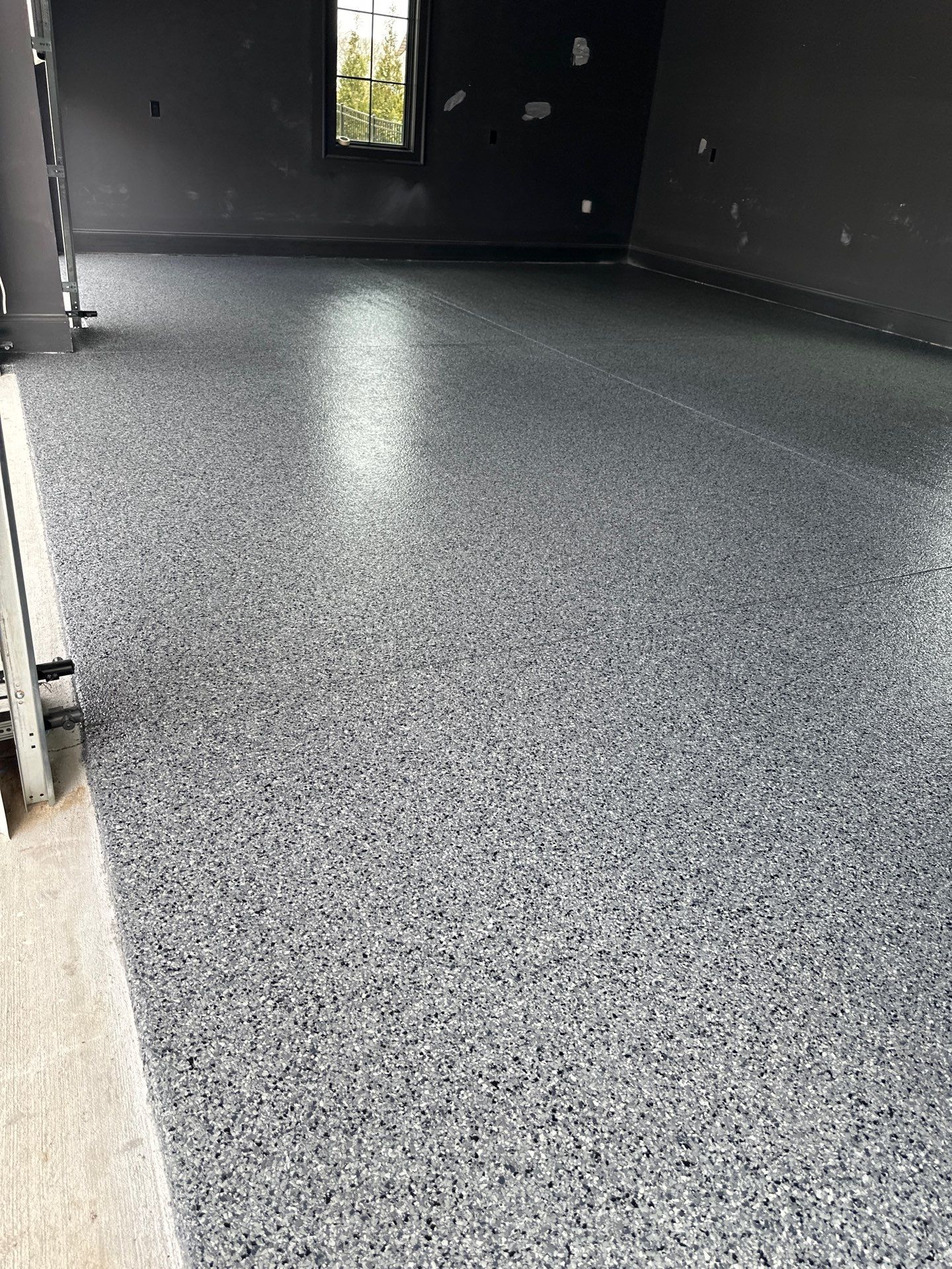 Garage Floor Coating using Nightfall by My Garage Floor Guys