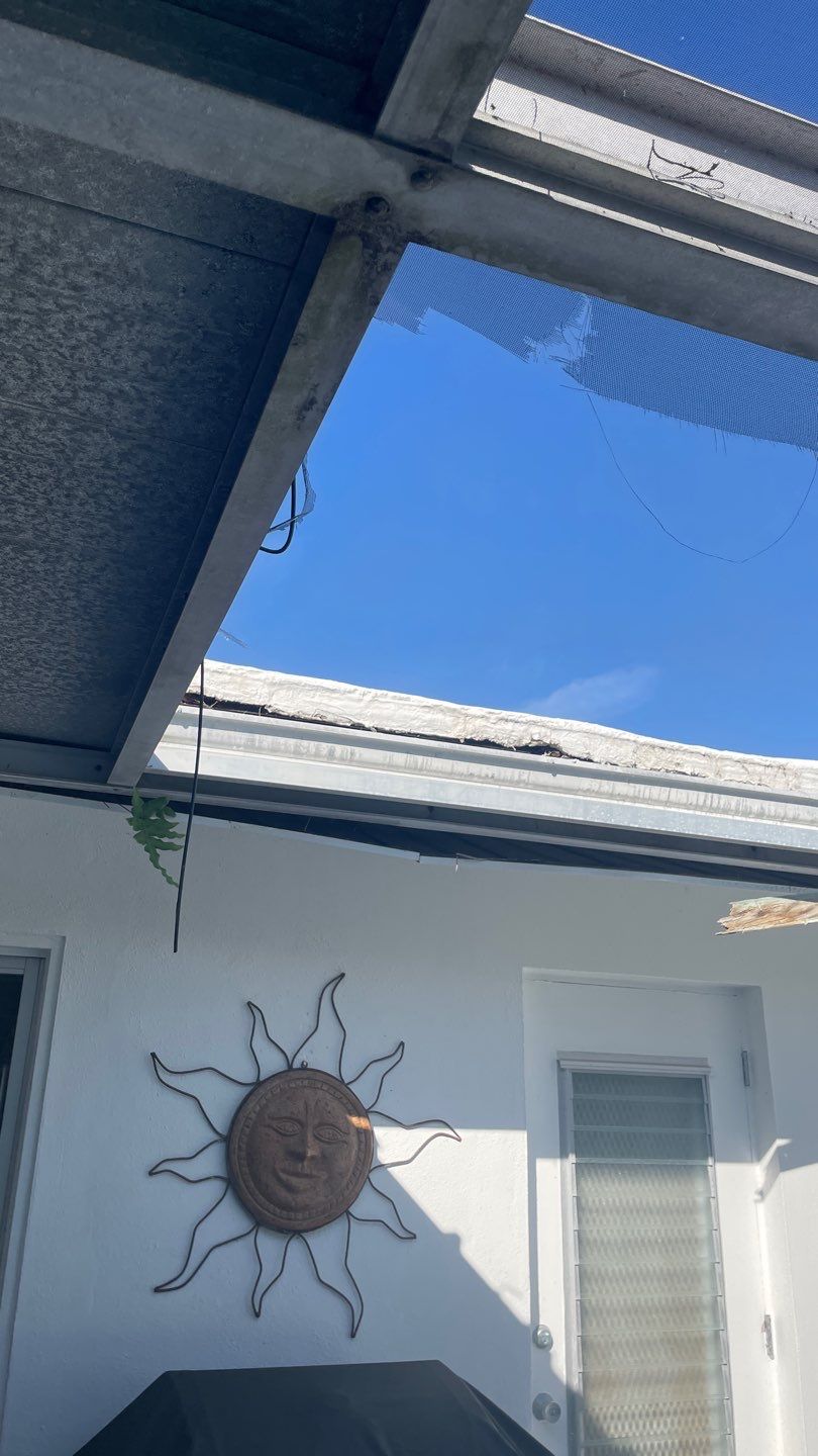 Facia and Soffit Repair using Vinyl Soffit by Four Peaks Roofing