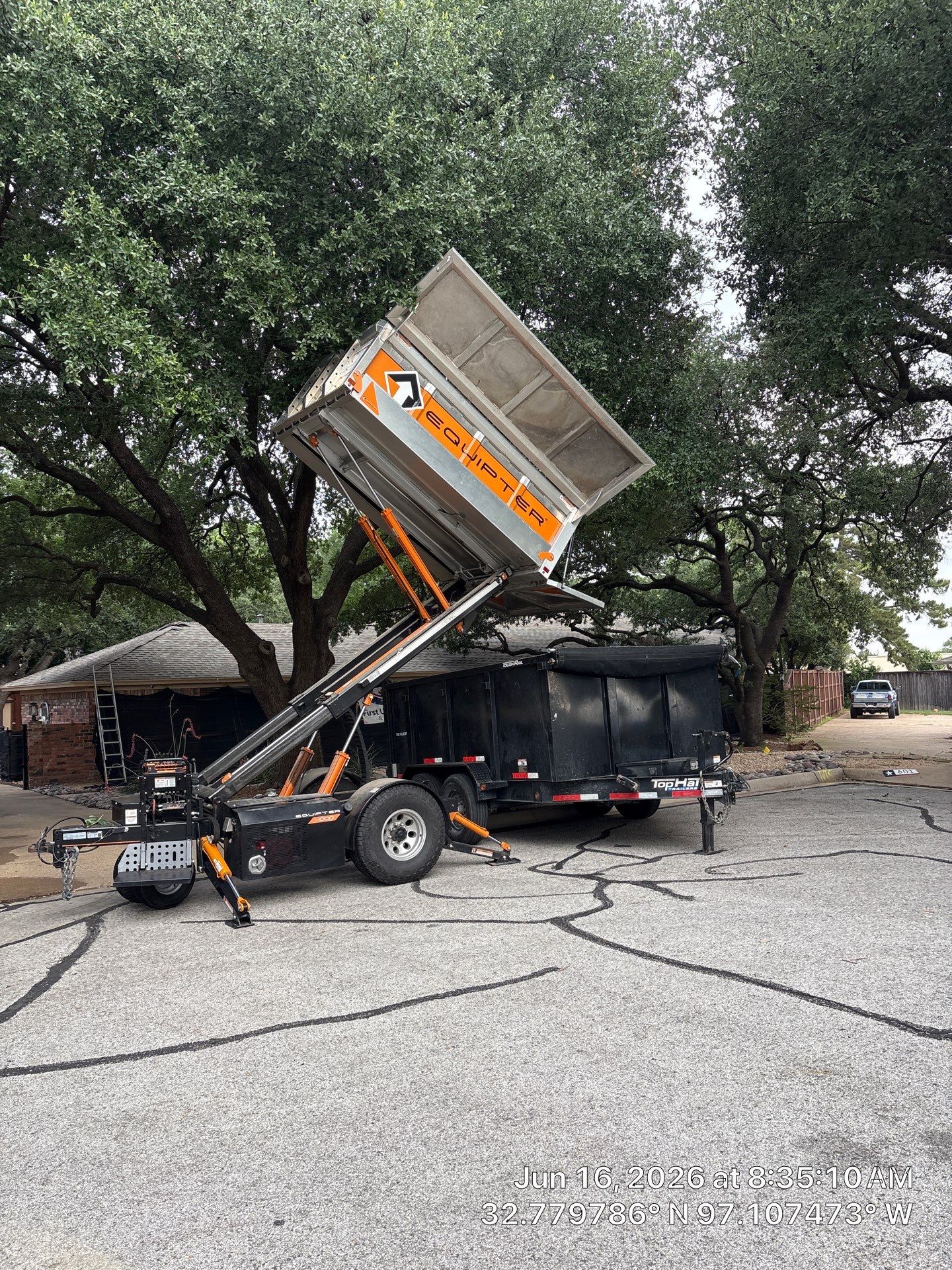 Decra Shake XD Install and Full General Contracting project in one of Arlington's beautiful communities by First United Roofing & Construction