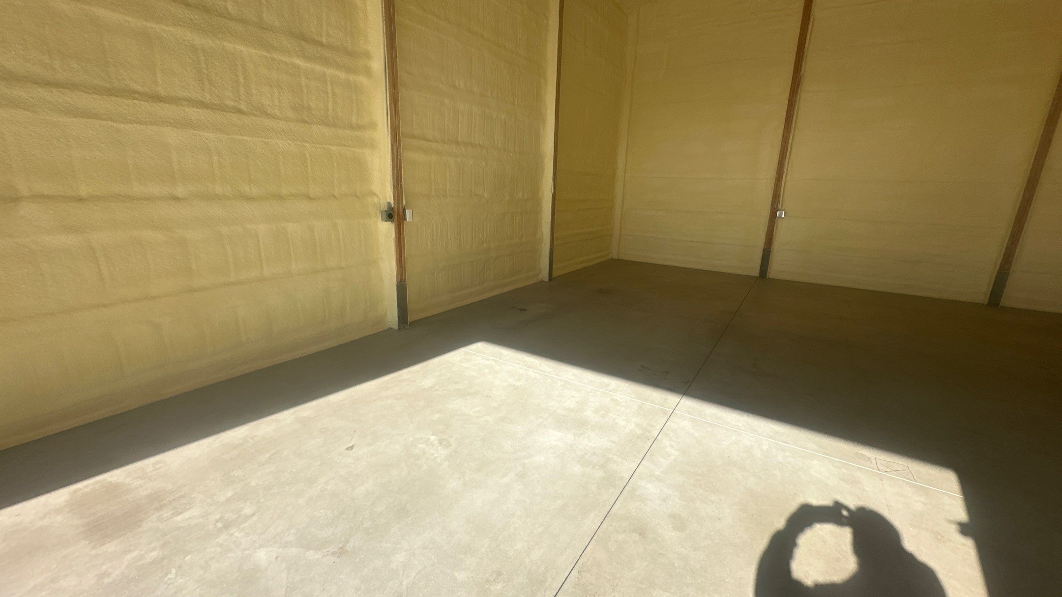 Garage Transformation using Slate Stone by Croc Coatings, LLC
