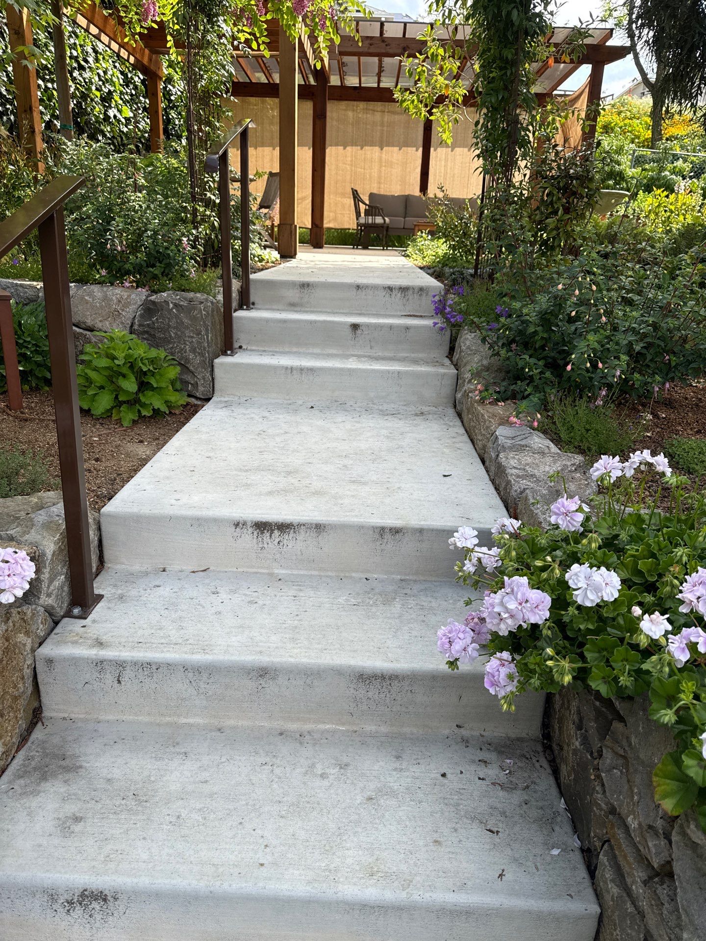 Exterior Concrete Staining by J&C Concrete Restoration, Inc