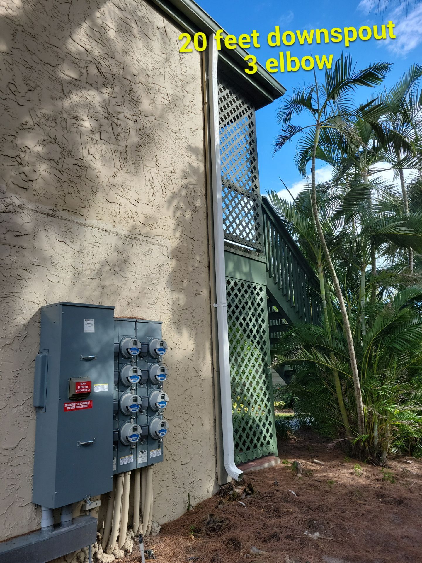 White Gutters Repair and Installation in Sarasota FL by Gutter Professors