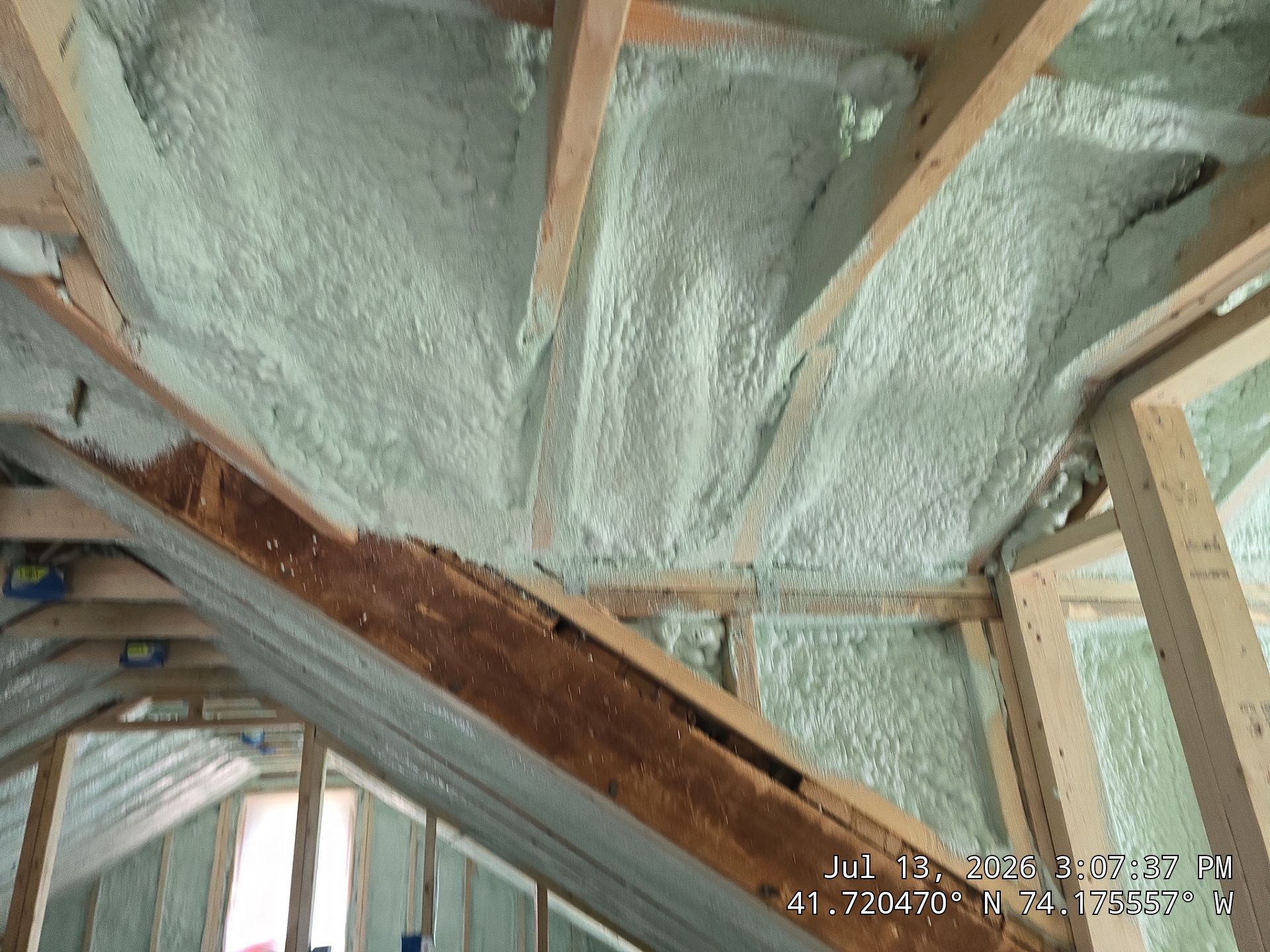 New Paltz Attic Retrofit with Spray Foam Insulation by NYS Foam & Energy