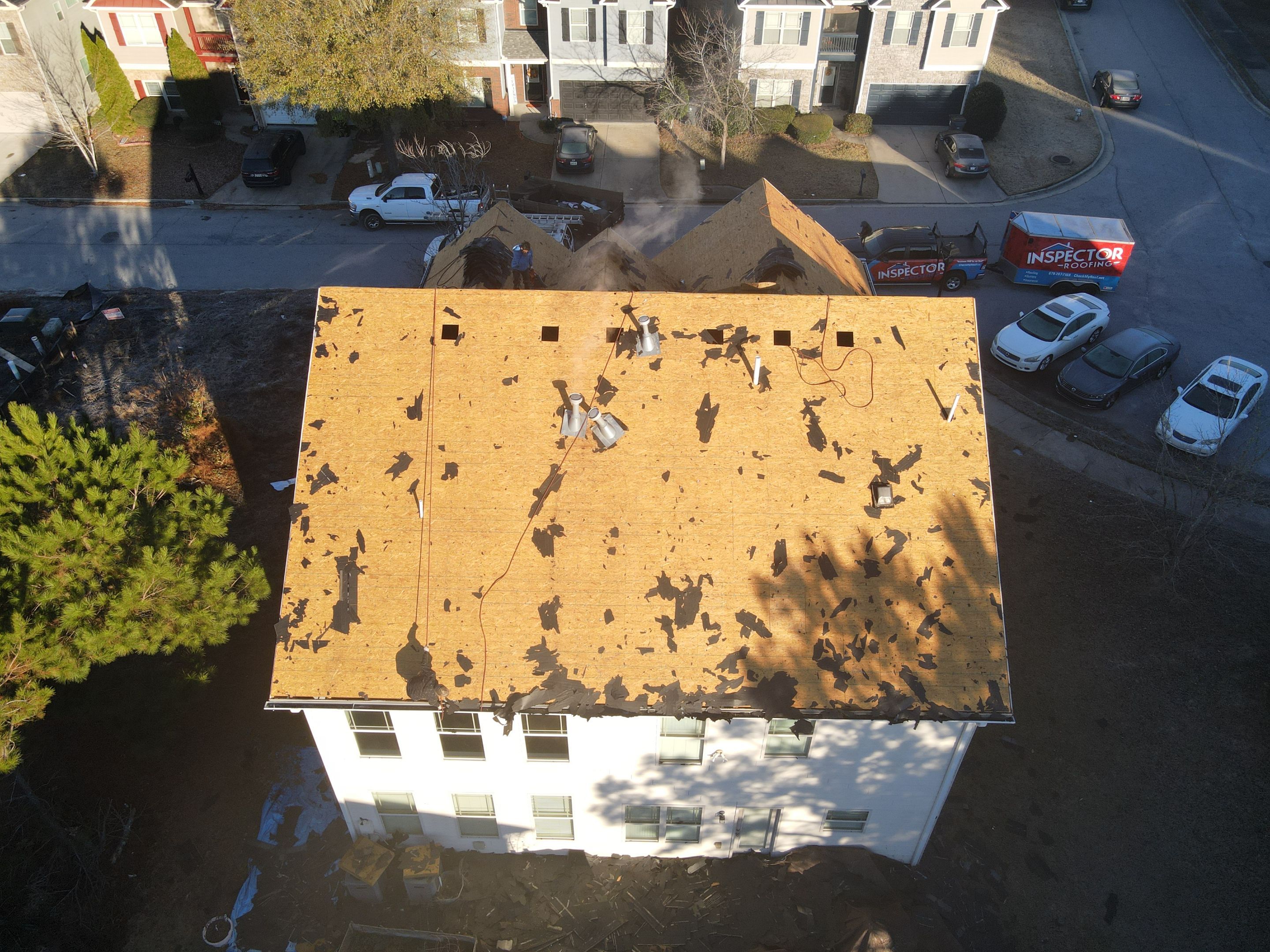 Residential Roofing Installation using Owens Corning by Inspector Roofing and Restoration