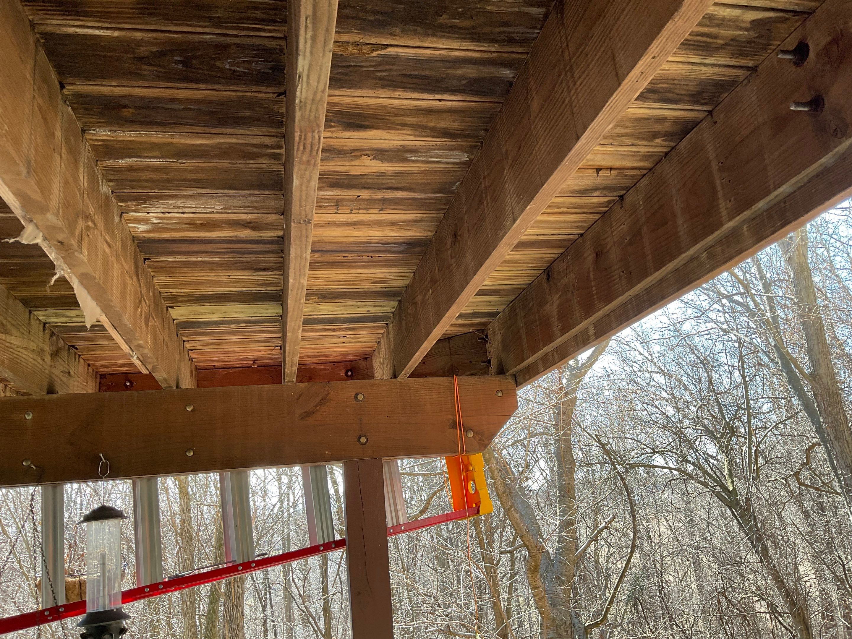 Deck Installation using New Composite Deck Board by Alpha Design Services