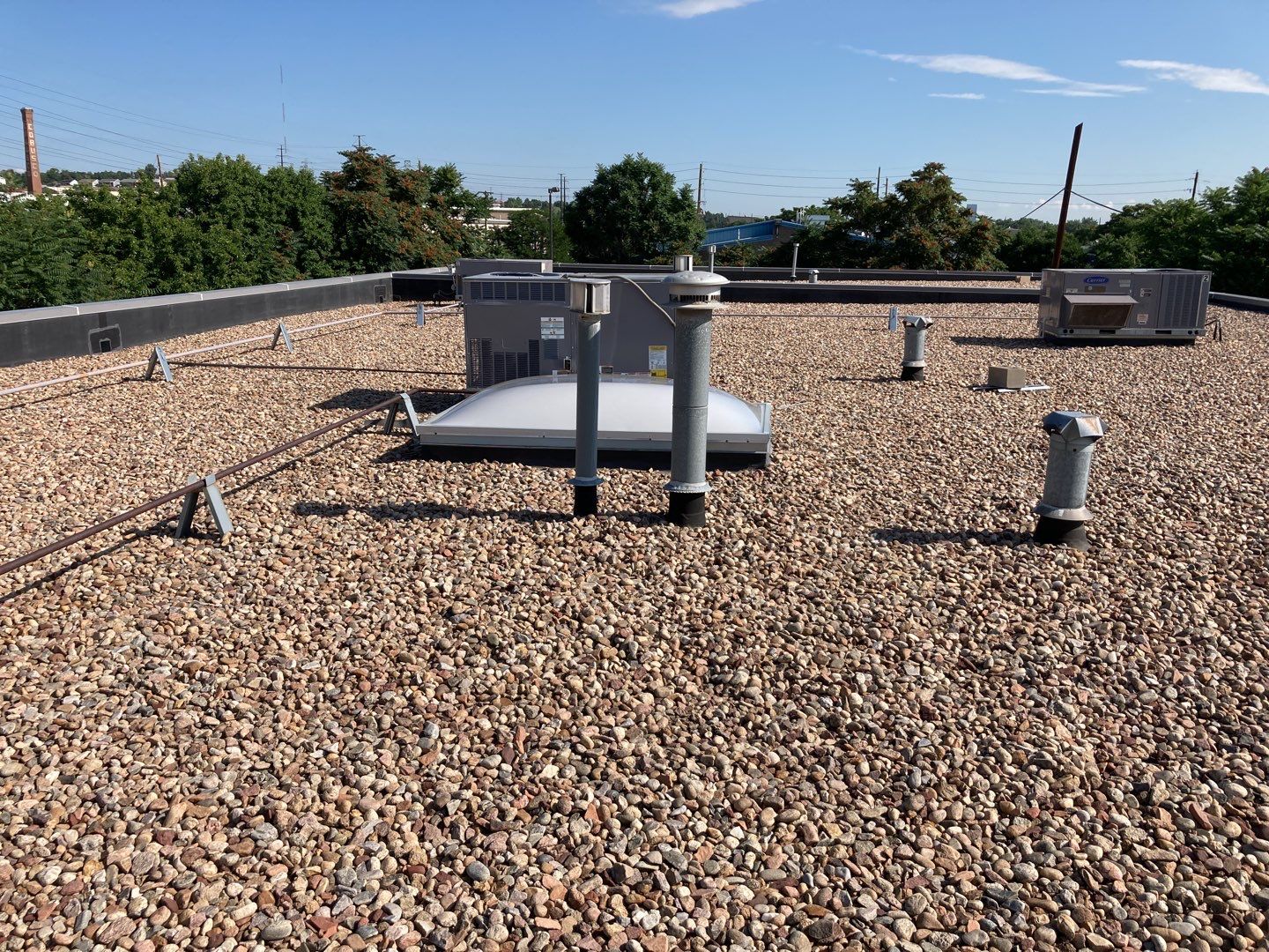 Commercial Roofing Installation using MuleHide EPDM .60 - BLACK by A to Z Roofing