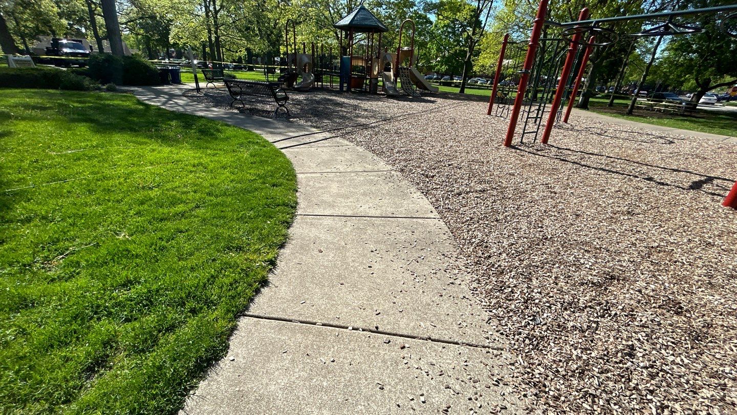 Playground cleaning by Northern Power Washing LLC.