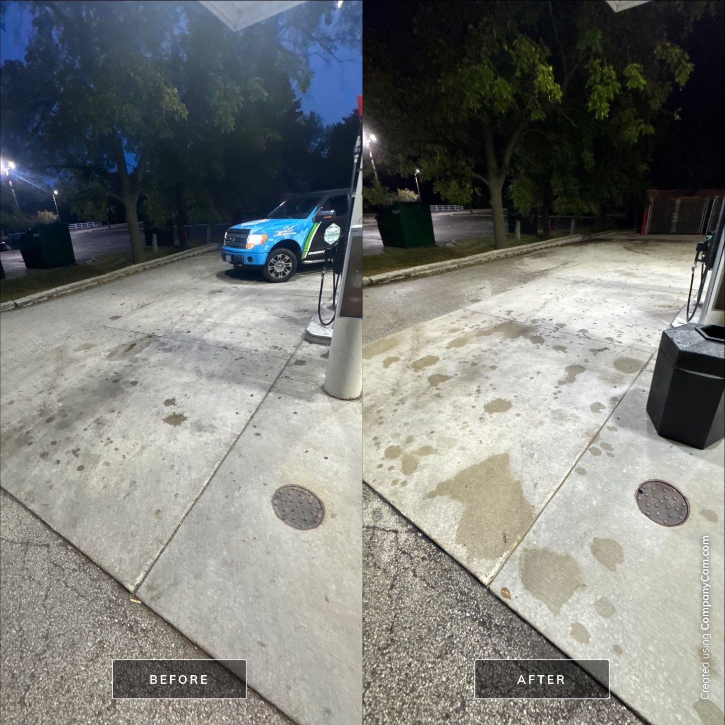 Project in Gurnee by Simmons Power & Soft Washing