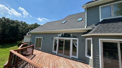 Siding Replacement using Alside Mountain Fern