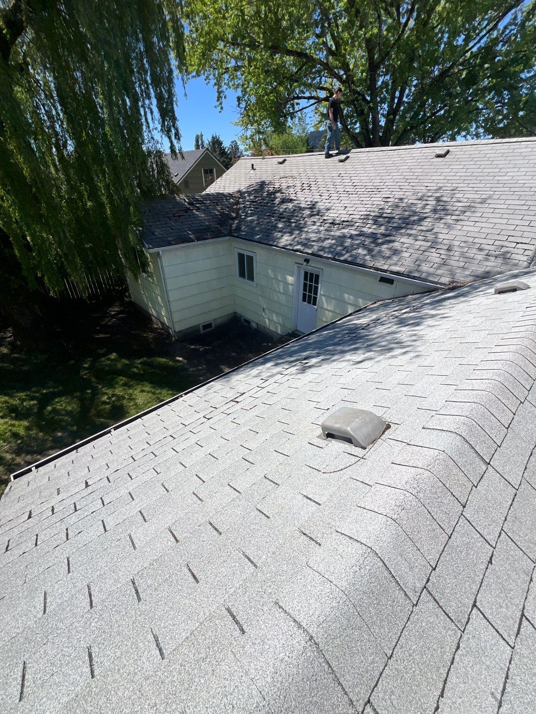 Residential Roofing Installation using IKO Dynasty (Color: Summit Grey) by Orezona Building & Roofing Company, Inc.