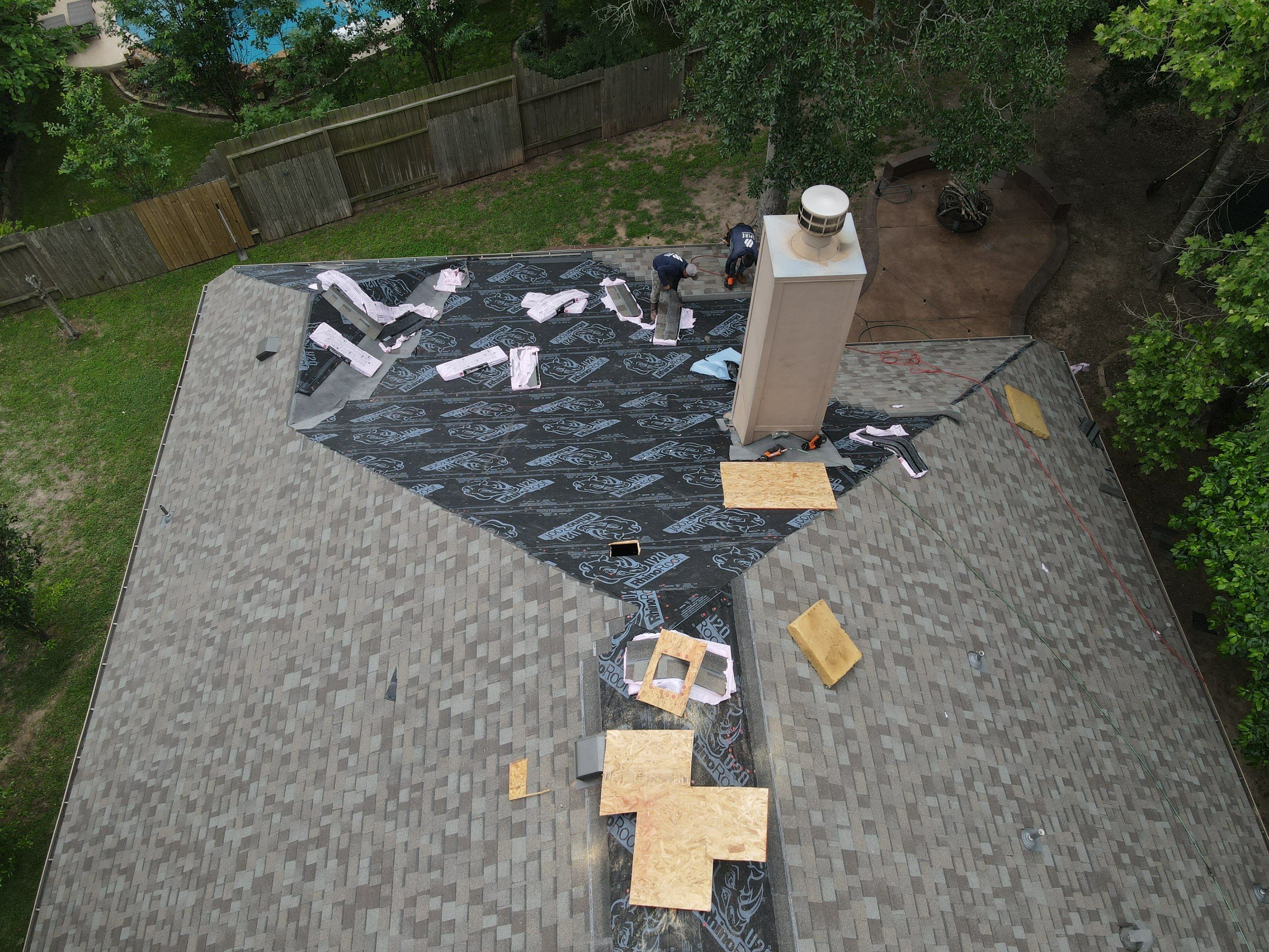 Residential Roofing Installation using Owen's Corning Duration by Roof Concepts Construction