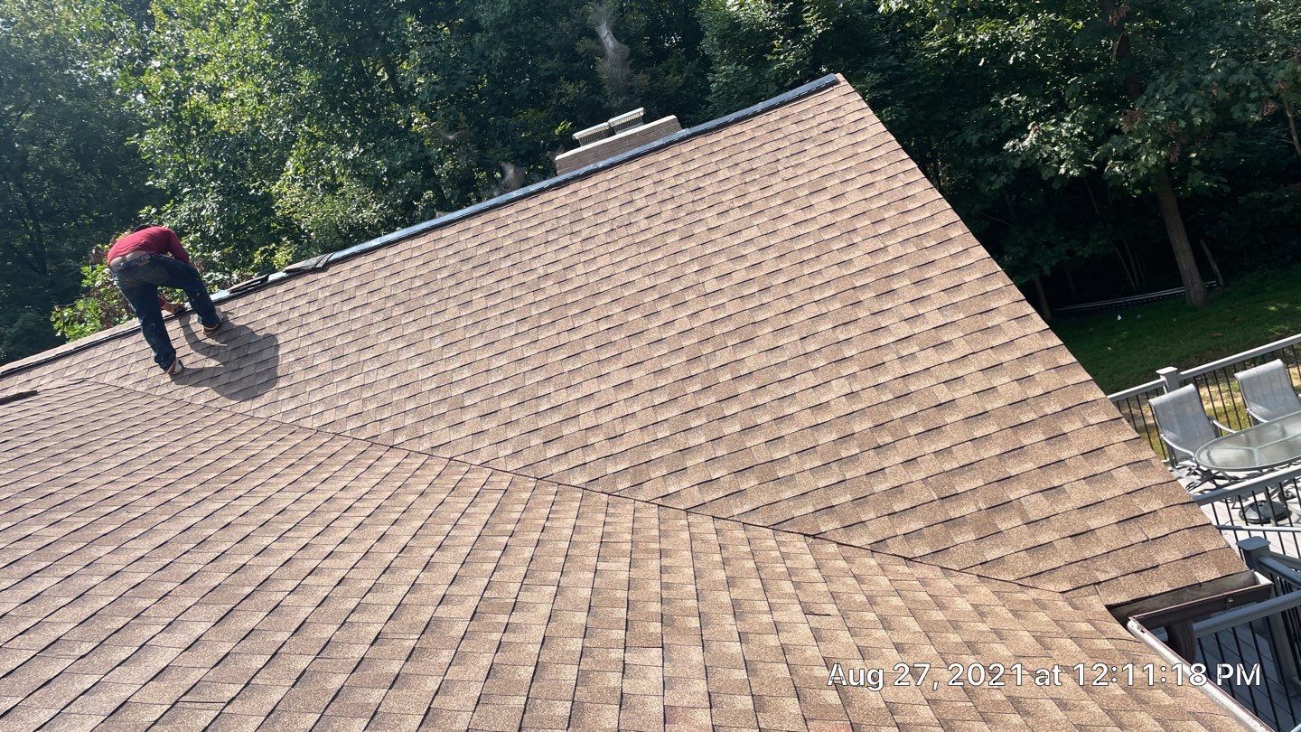 Roof Replacement using GAF Timberline HDZ by American Home Contractors