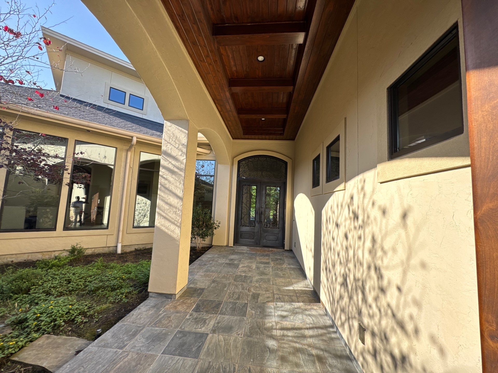 Complete Exterior Painting and Stucco Refinishing in Spring by Rolling Nations