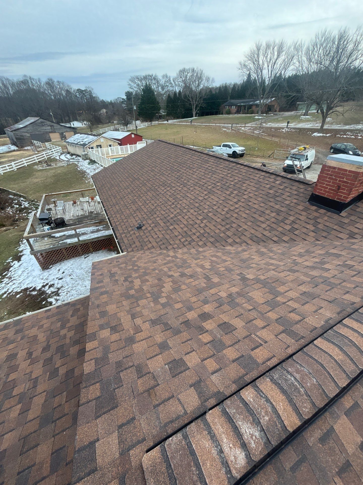 Roof Replacement in Liberty, SC | CertainTeed Landmark Burnt Sienna Architectural Shingles by Roofers LLC
