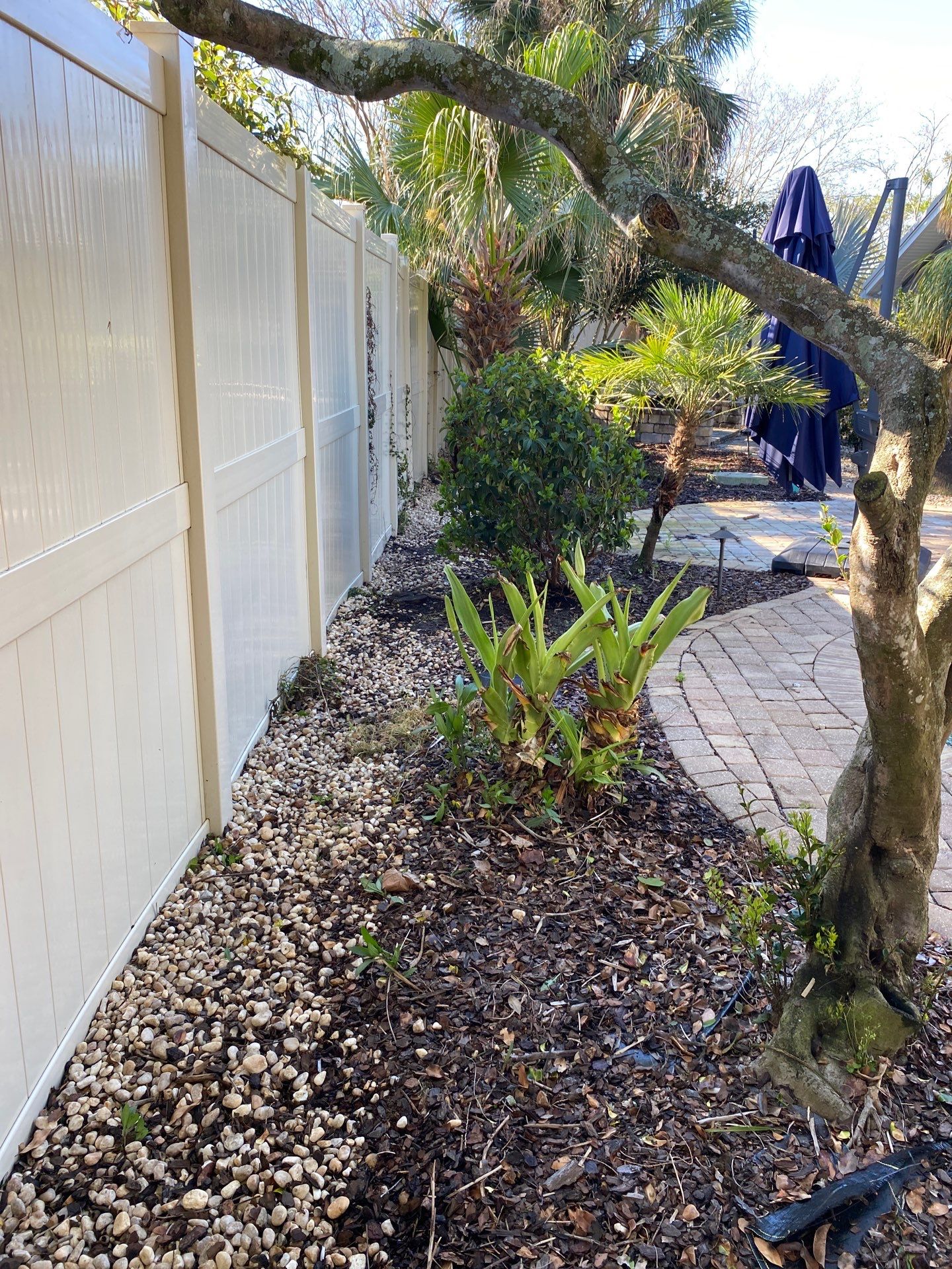 Residential | Mulch and Rock Install by ProGreen Services