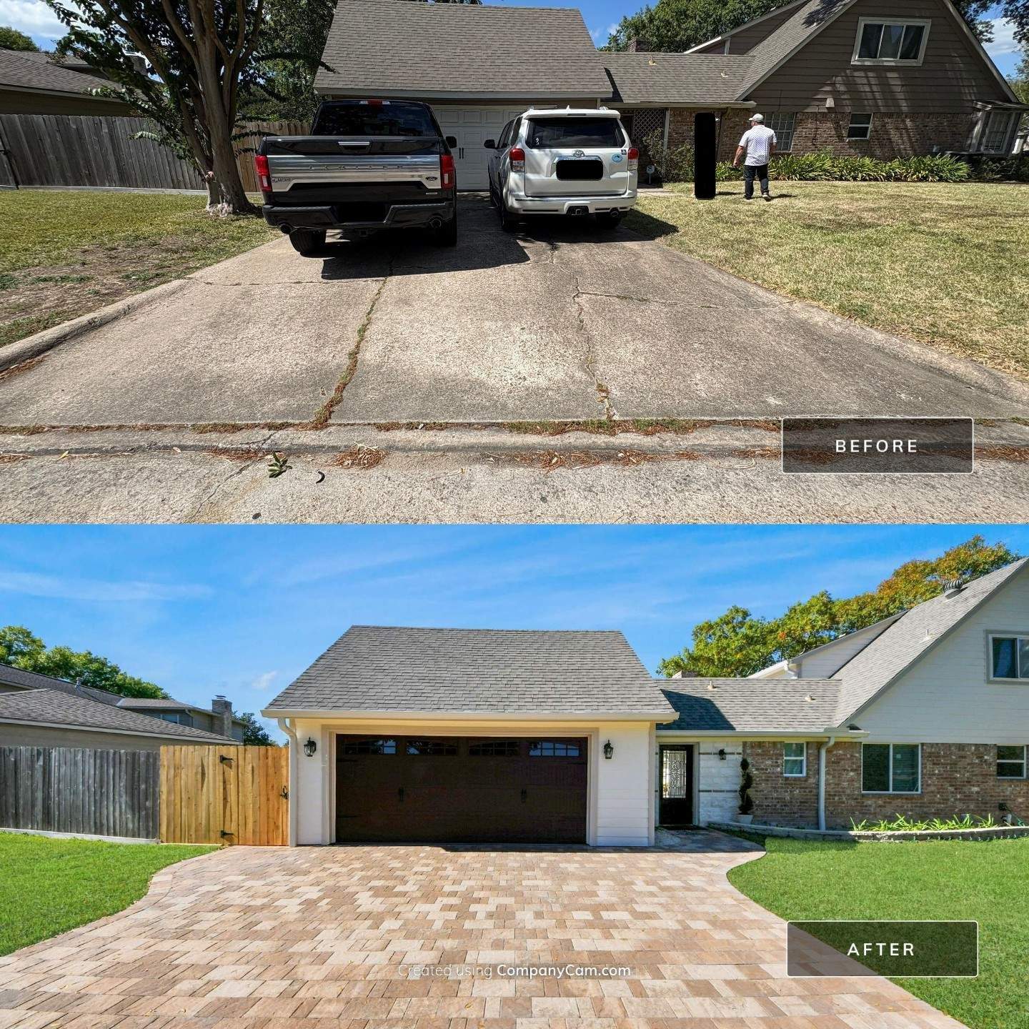 Exterior Home Makeover — Designed to Last by Texas Urban Elements