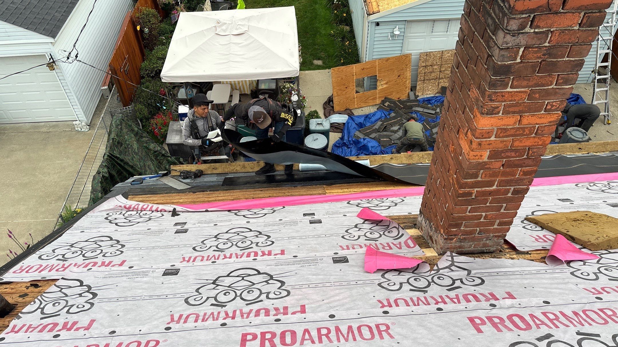 Roof Replacement using Owens Corning Slatestone Gray by 180 Contractors