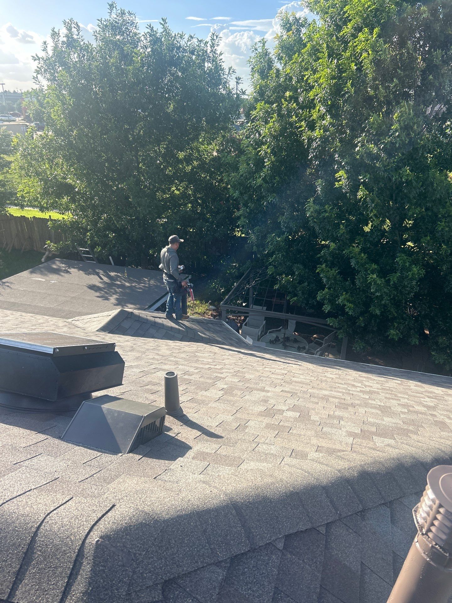 Residential Roofing Repair using Owen's Corning Duration (Lifetime) Shingles by Roof Repair Company